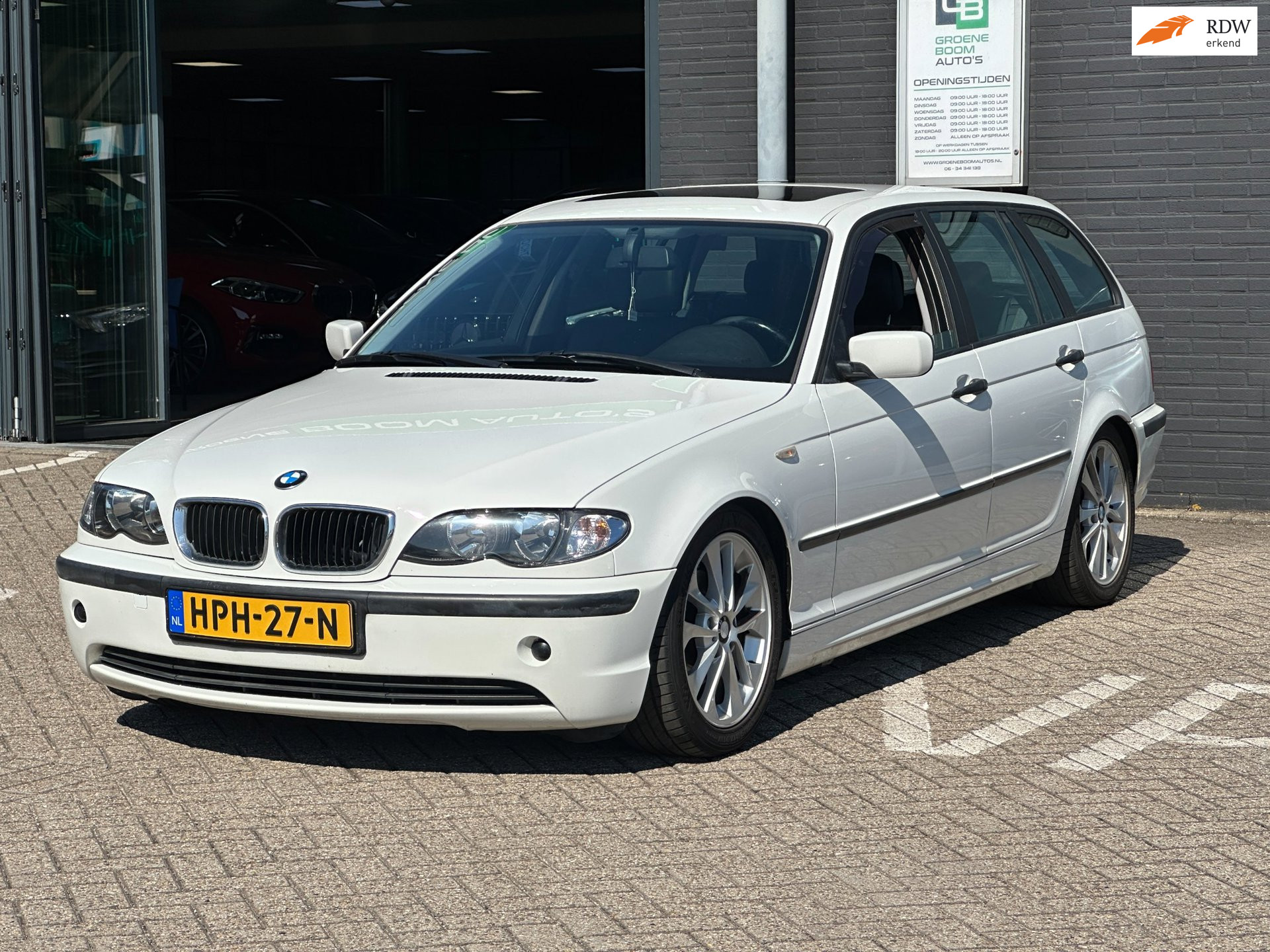 BMW 3er Reihe 318i/APP-CONNECT/CAMERA/SCHUIFDAK/NAVI/NETTE STAAT!! 2002 - voorkant