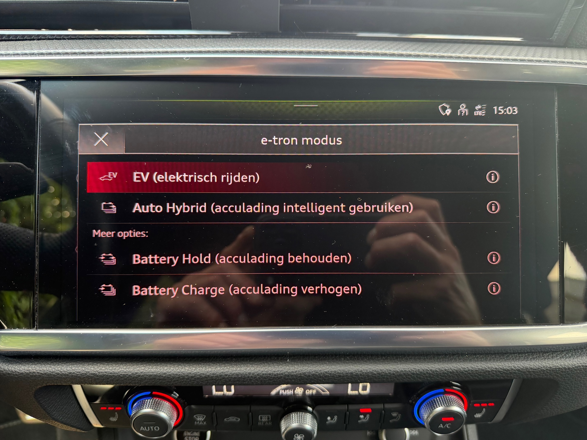 Foto van Audi Q3 E-tron