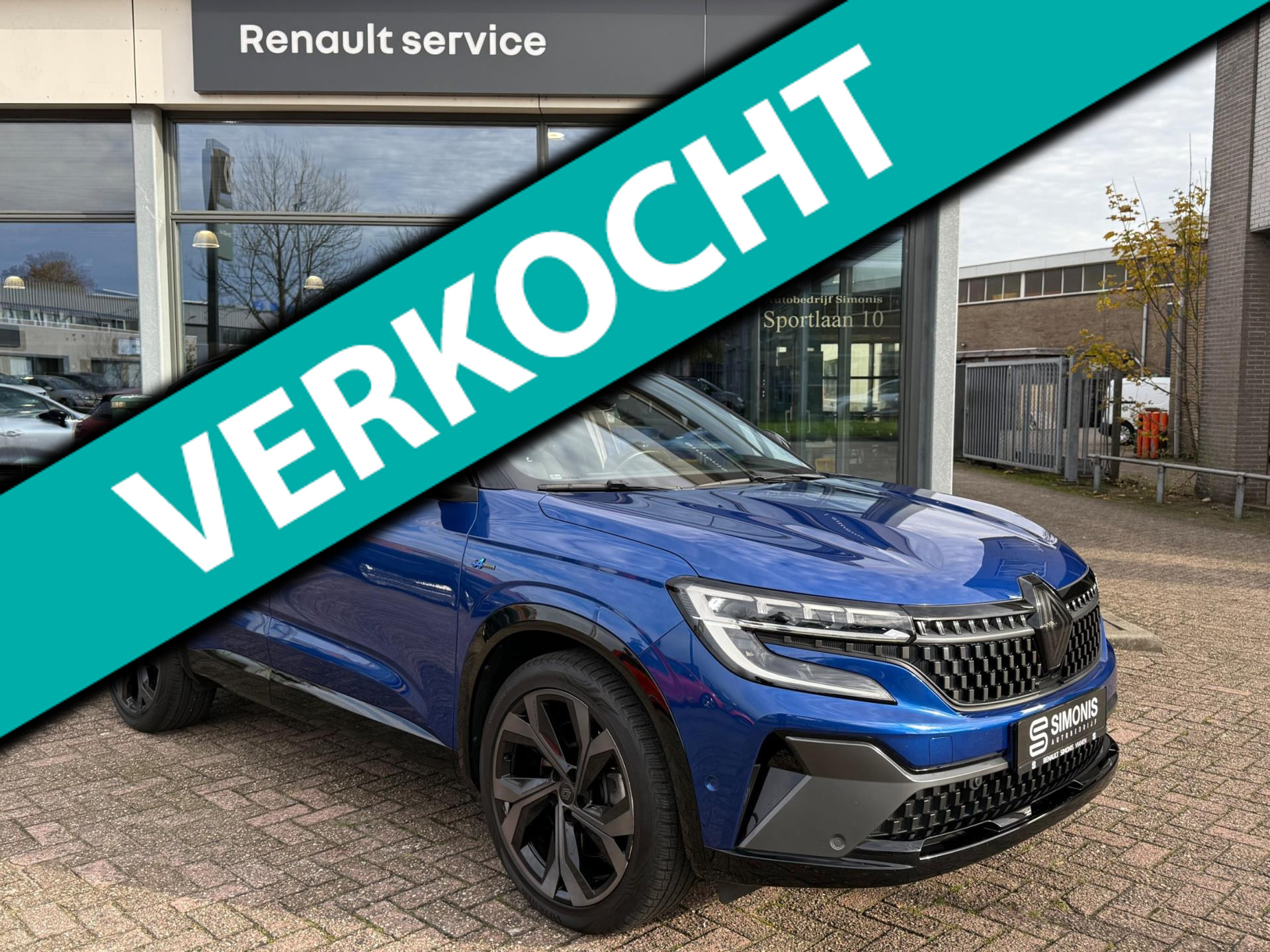 Renault Austral 1.2 E-Tech full hybrid 200 techno esprit Alpine 2023 - voorkant