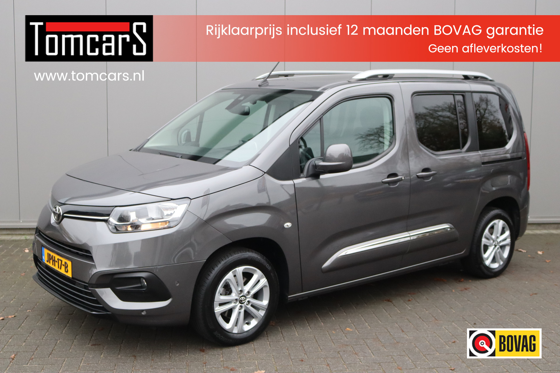 Toyota Proace City Verso 1.2 Turbo 110PK Dynamic Camera/Adaptive-cruise/Stoelverwarming/Panoramadak 2020 - voorkant