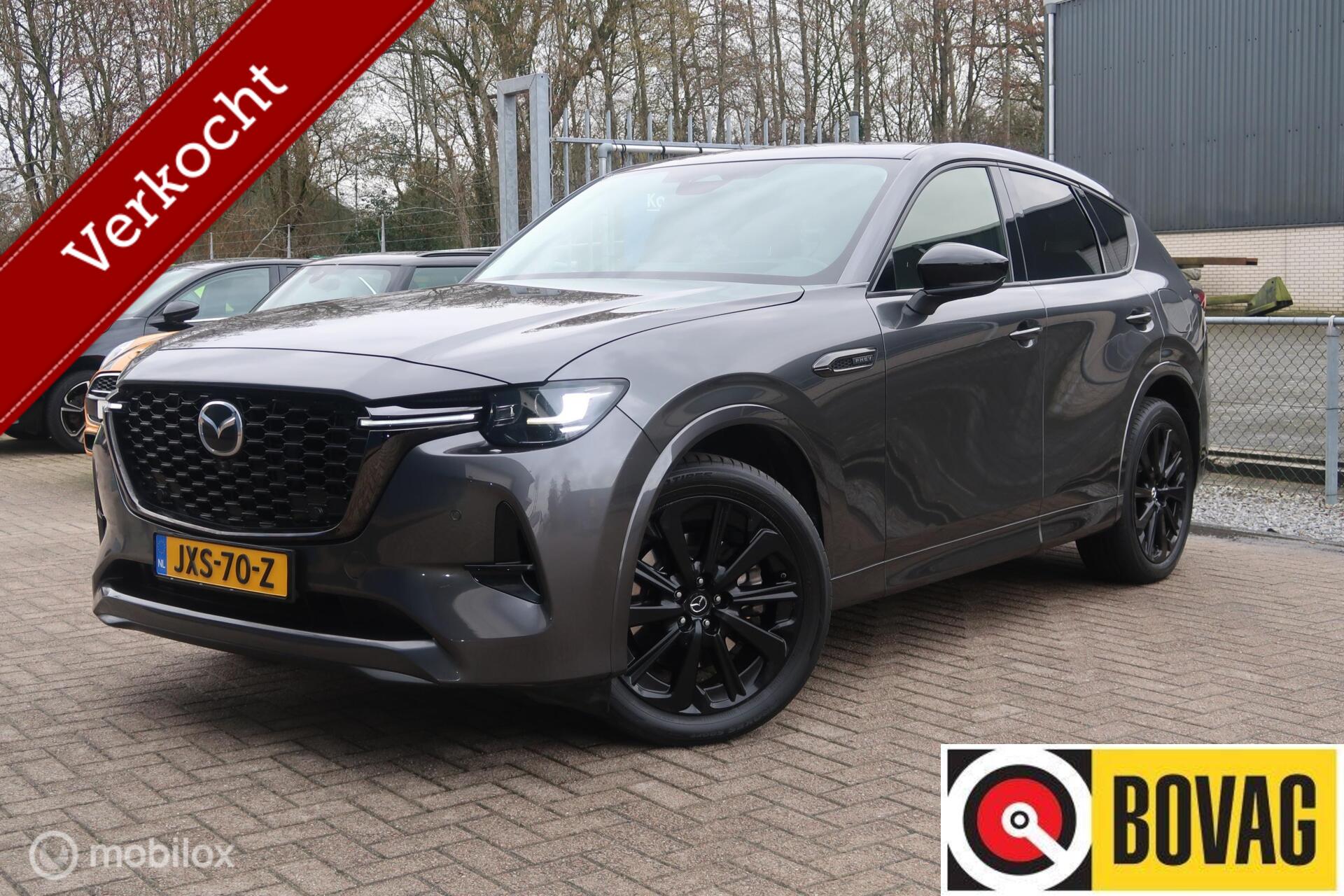 Mazda Mazda Cx-60 2.5 e-SkyActiv PHEV Homura TREKHAAK, PANODAK 2024 - voorkant