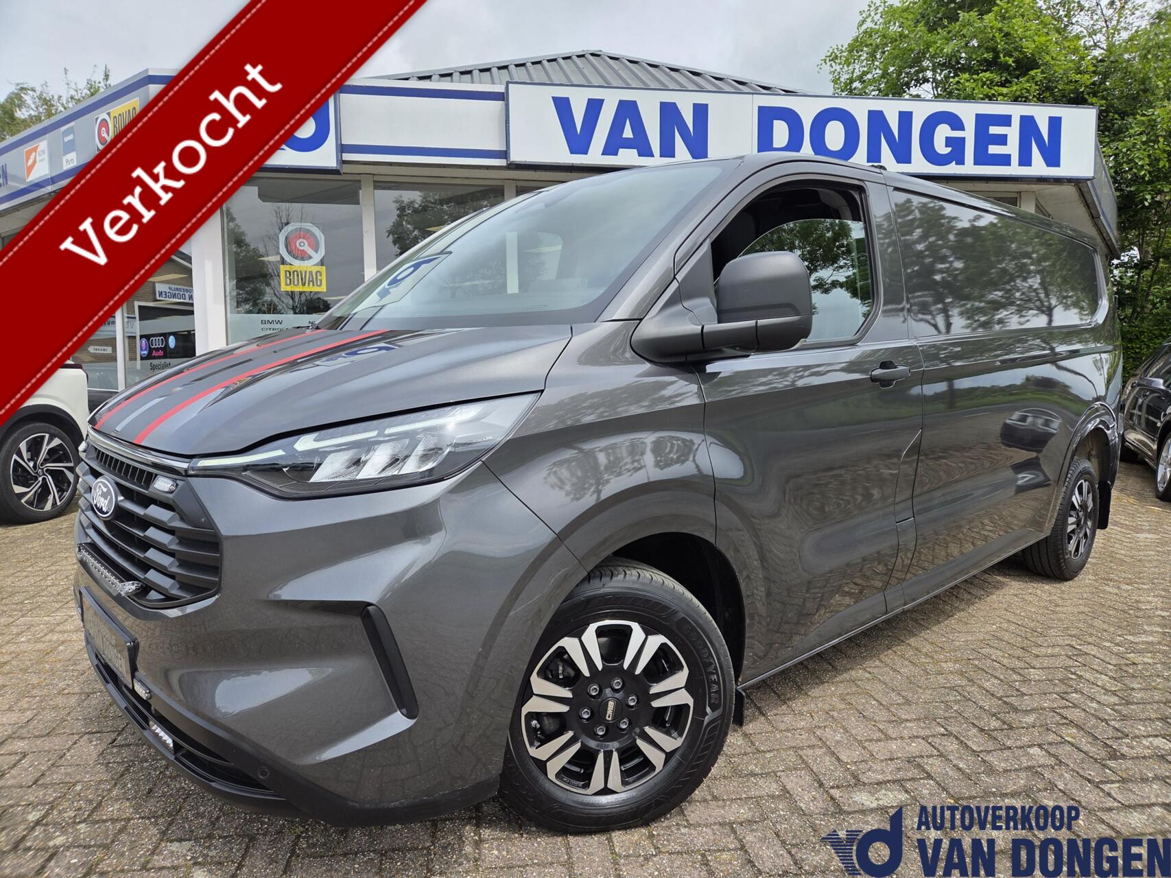 Ford Transit Custom 300 2.0 TDCI L2H1 Limited | 170 PK Automaat "Sport" | Leder / Trekhaak 2024 - voorkant