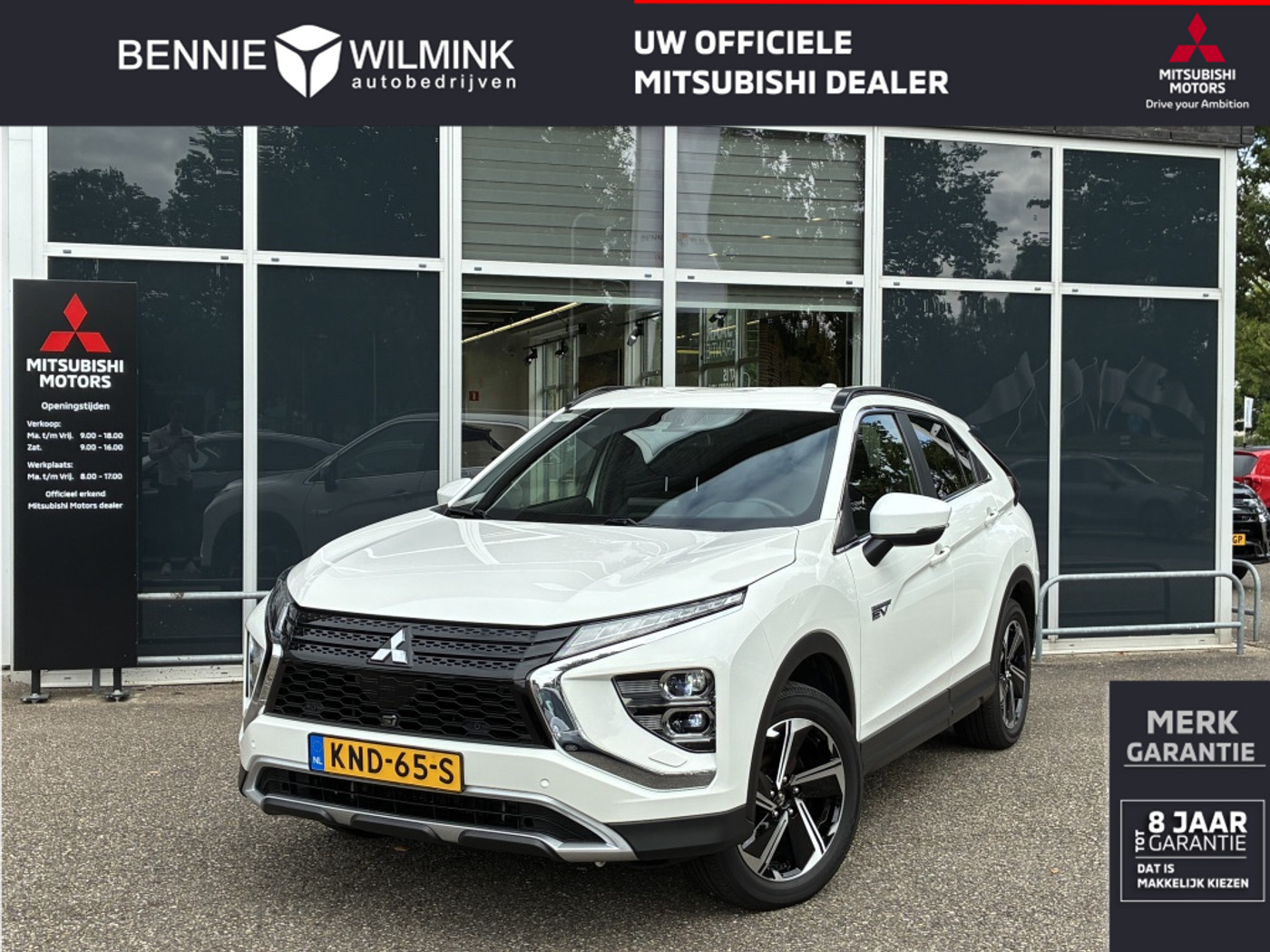 Mitsubishi Mitsubishi Eclipse Cross 2.4 PHEV Intense+ Camera | Apple Carplay & Android Auto | Sensoren V+A 2023 - voorkant