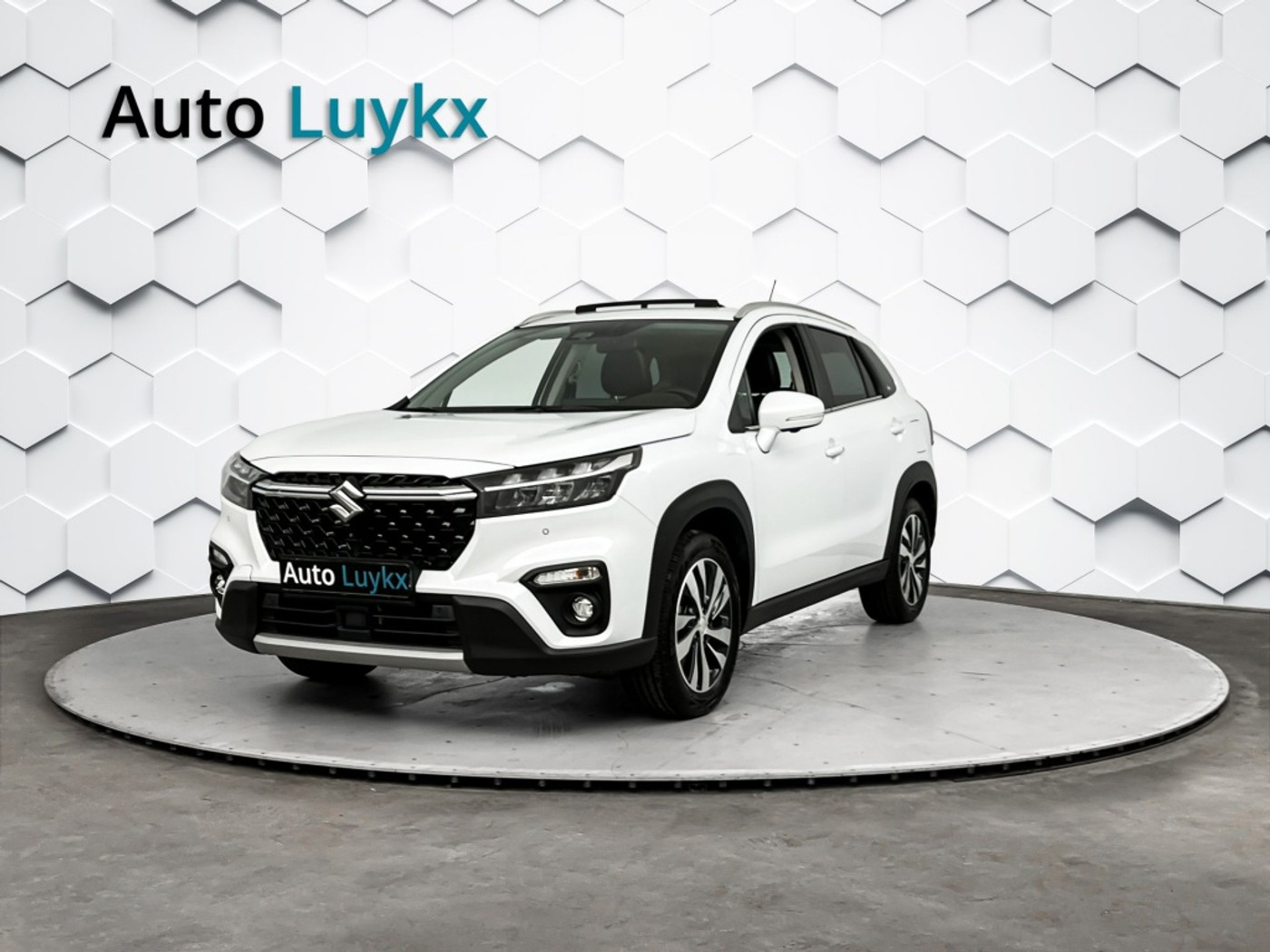 Suzuki S-cross 1.5 Hybrid AllGrip Style Automaat | Panoramadak | 360 camera | Leder/alcantara bekleding 2022 - voorkant
