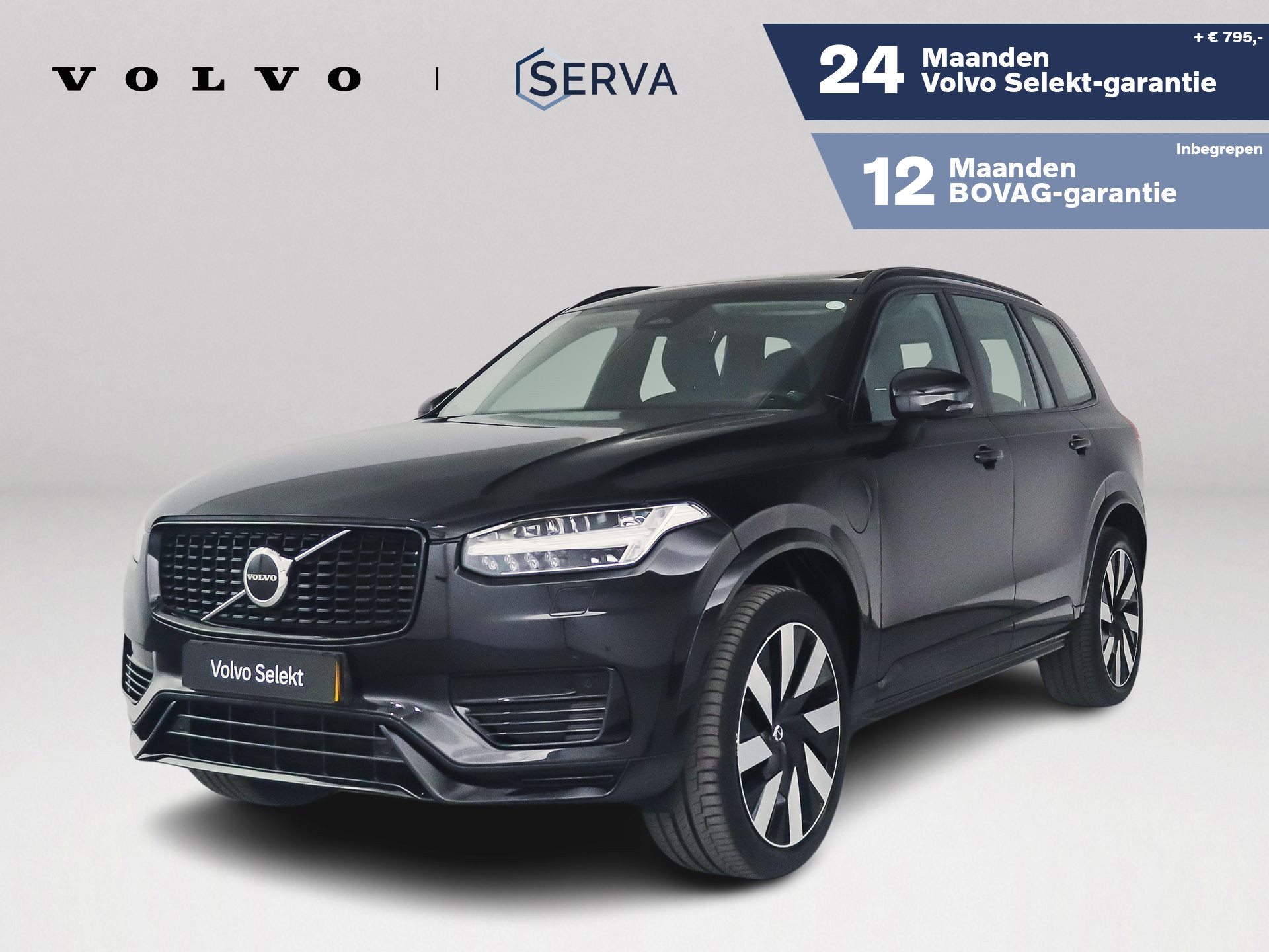 Volvo Xc90 T8 Recharge AWD Ultimate Dark | Panoramadak | Parkeercamera | Harman Kardon | Head-up display | Stoel- en Stuurverwarming | Keyless 2024 - voorkant