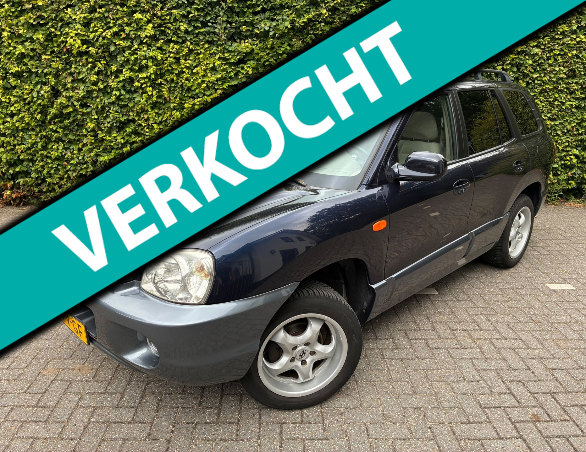 Hyundai Santa Fe 2.0i 16V LPG I Cruise Control I Navigatie 2005 - voorkant