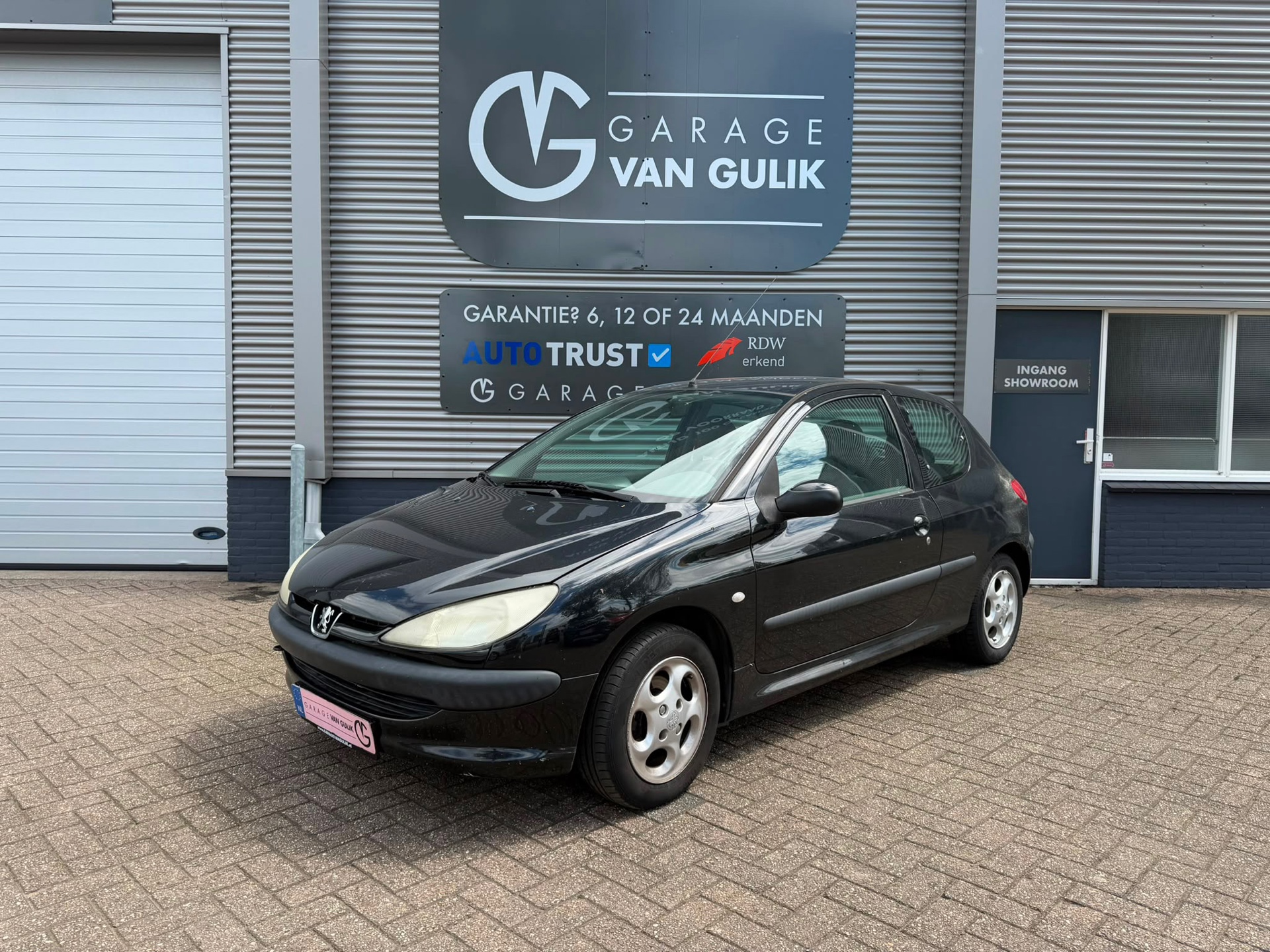 Peugeot 206 1.1 X-line 60PK ElektrRamen,Isofix,Lmv,Radio/Cd-Speler,Boordcomputer,D-riemVervangenBij172822KM 2003 - voorkant