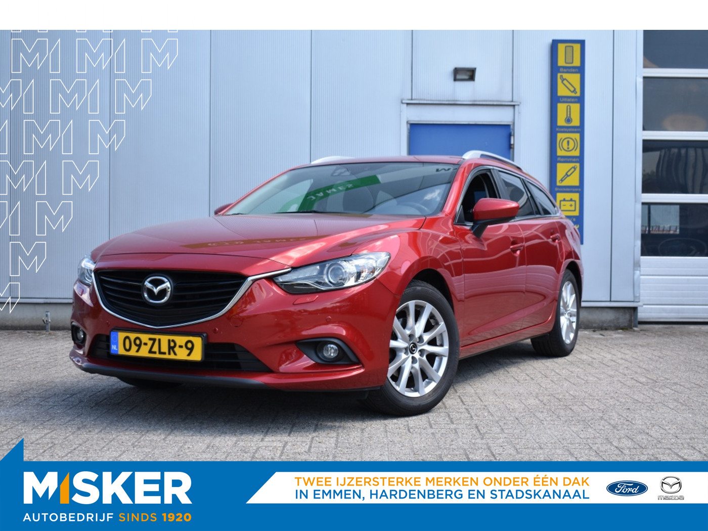 Mazda Mazda6 2.0 TS+ Lease Pack 2012 - voorkant