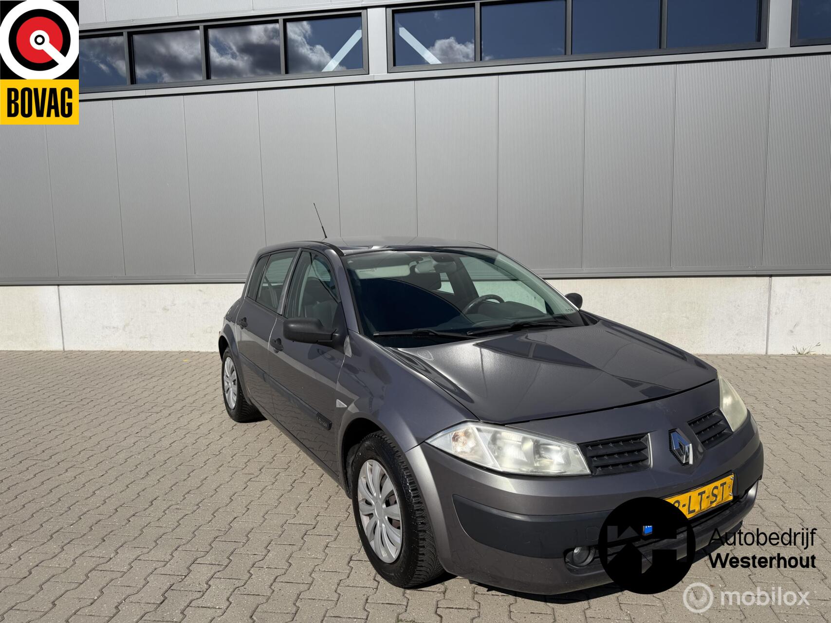 Renault Megane 1.6-16V Expression Comfort|AIRCO|TREKHAAK|CRUISECONTROL 2003 - voorkant