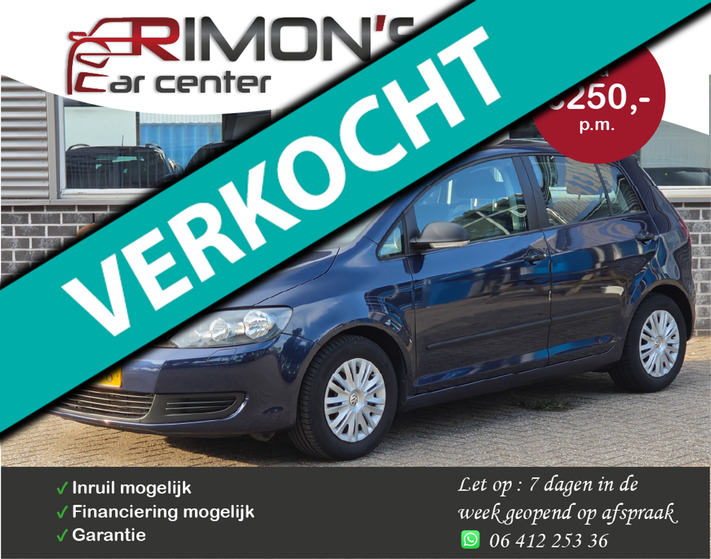 Volkswagen Golf Plus 1.2 TSI BlueMotion Dealeronderhouden Navi Nap 1Ste Eigenaar 2013 - voorkant