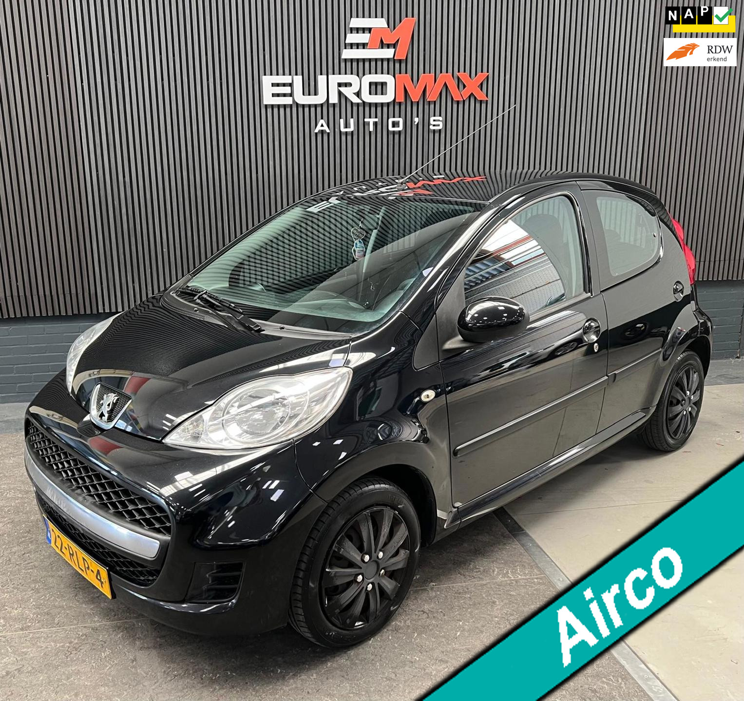 Peugeot Peugeot 107 1.0-12V XS 2e Eigenaar - NAP - Airco - Elektr Raam 2011 - voorkant