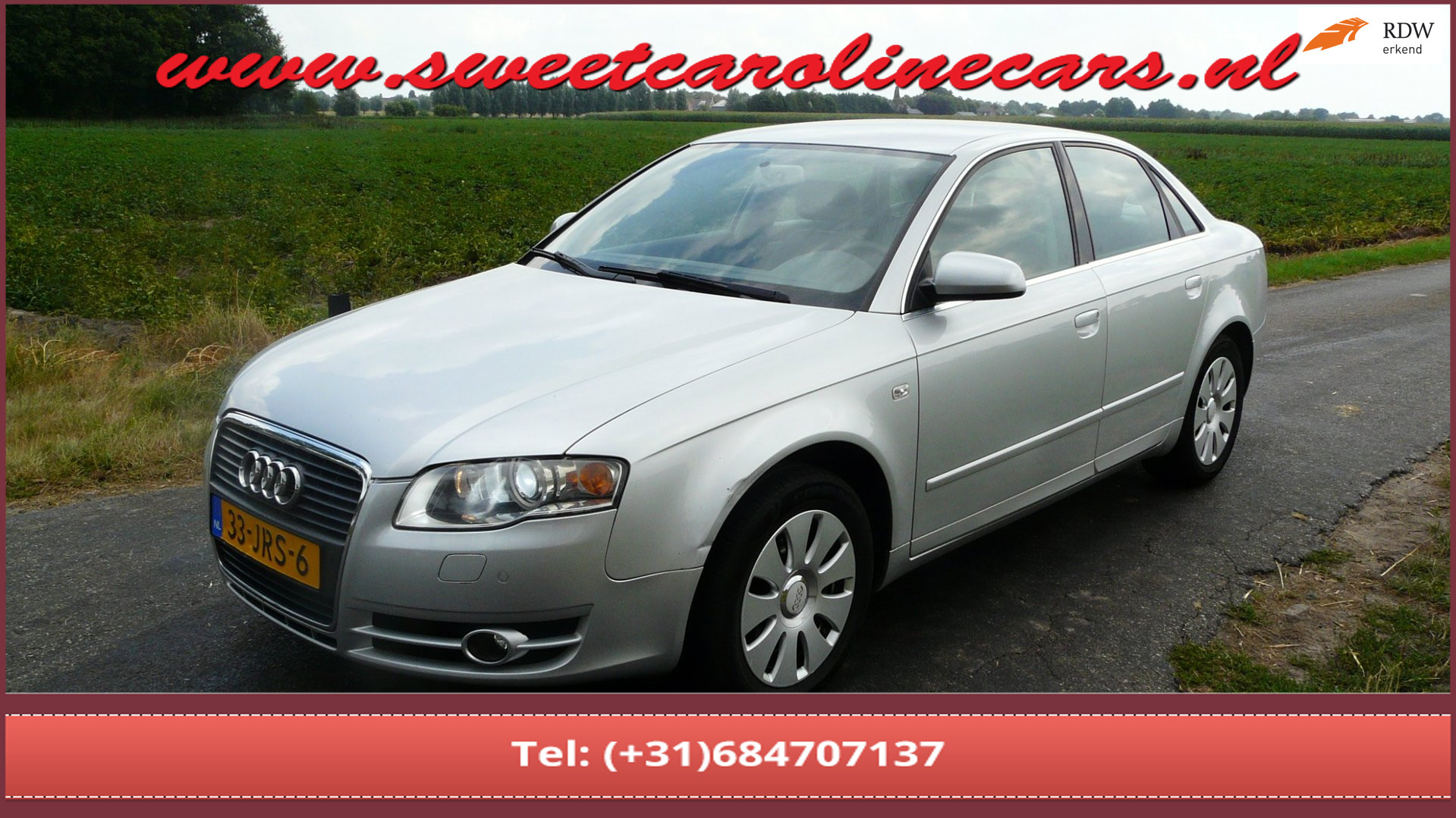 Audi A4 2.0 TFSI 2005 - voorkant