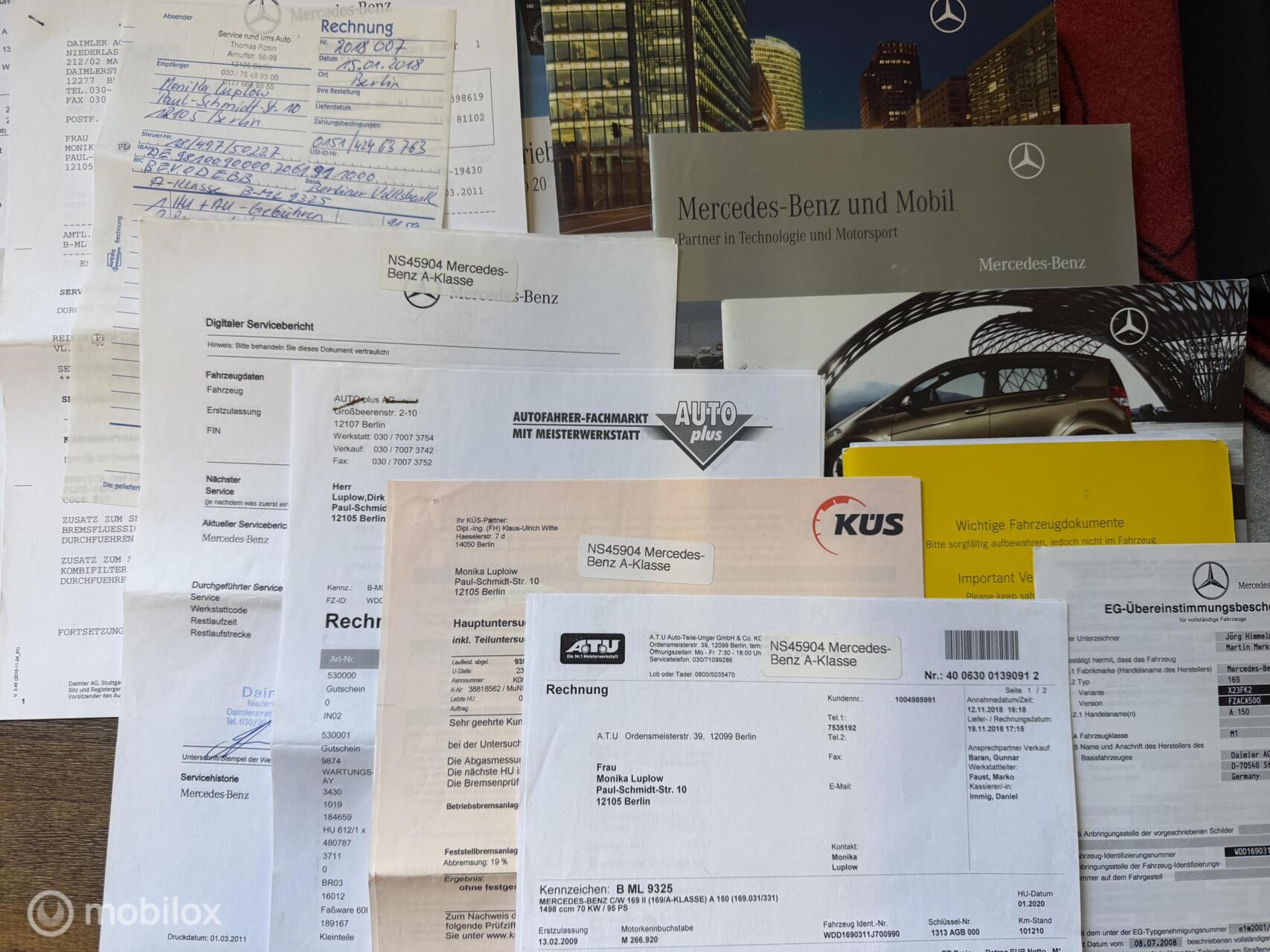 Foto van Mercedes-Benz A 150