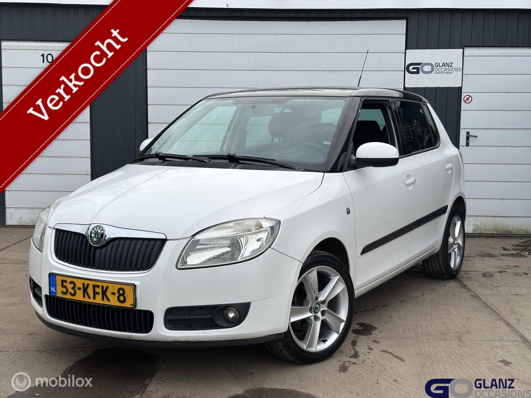 Skoda Fabia 1.2 Drive 2009 - voorkant