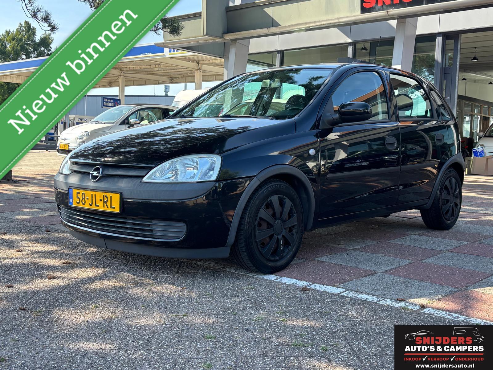 Opel Corsa-c 1.2-16V Easytronic automaat 2002 - voorkant