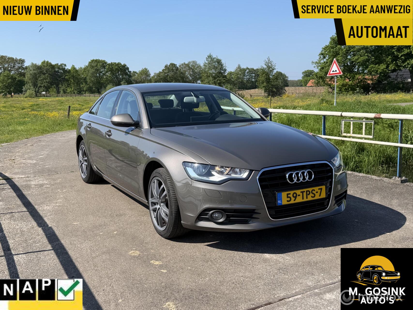 Audi A6 Limousine 2.0 TFSI Business Edition Automaat 162km 2012 - voorkant