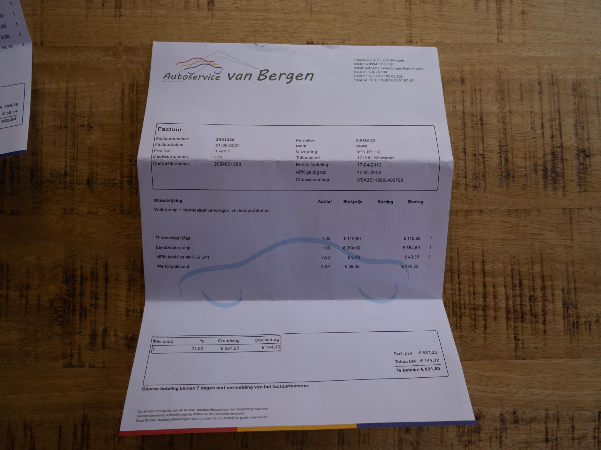 Foto van BMW 3er Reihe