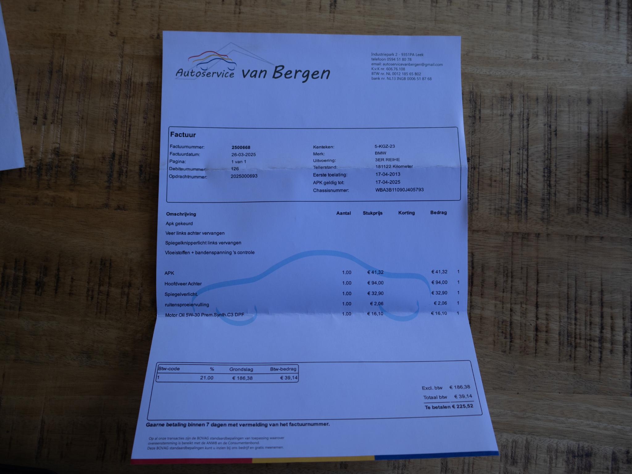 Foto van BMW 3er Reihe