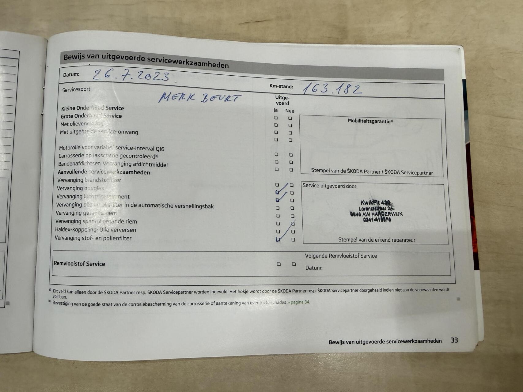 Foto van Skoda Fabia