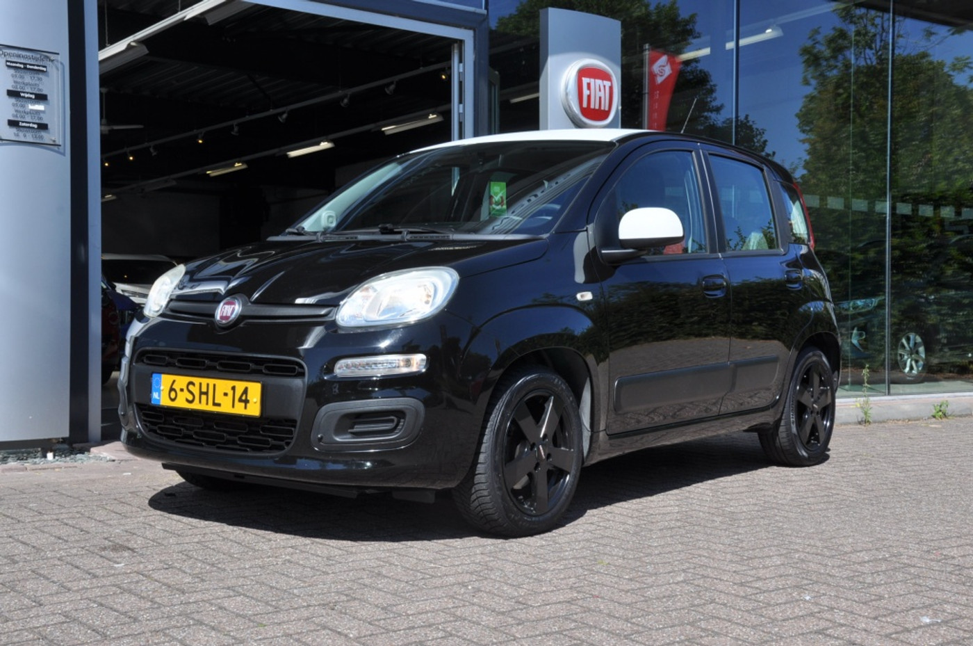 Fiat Panda 0.9 TwinAir Ed. Cool Bianco e Nero LM Velgen 2013 - voorkant