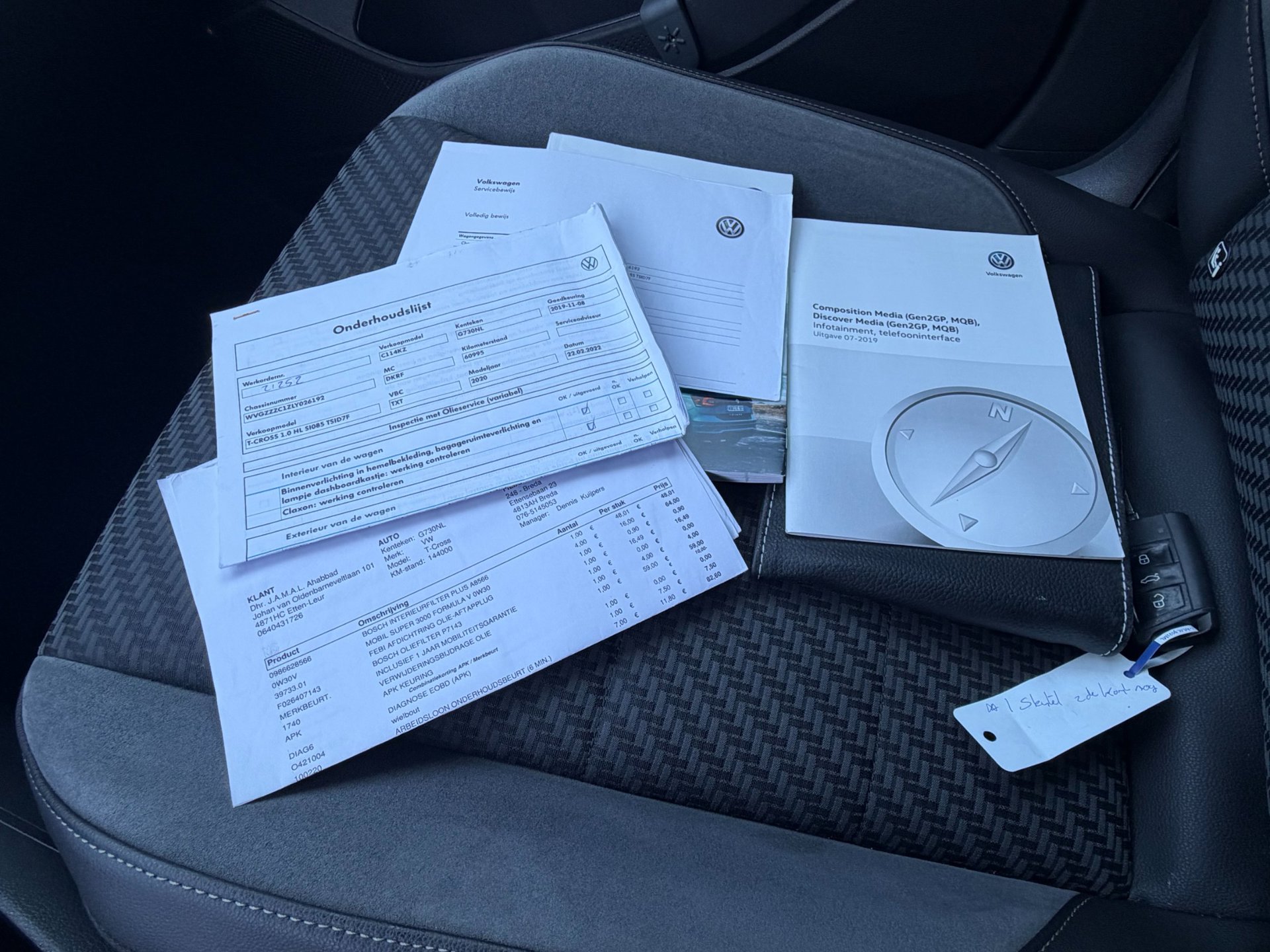 Foto van Volkswagen T-cross