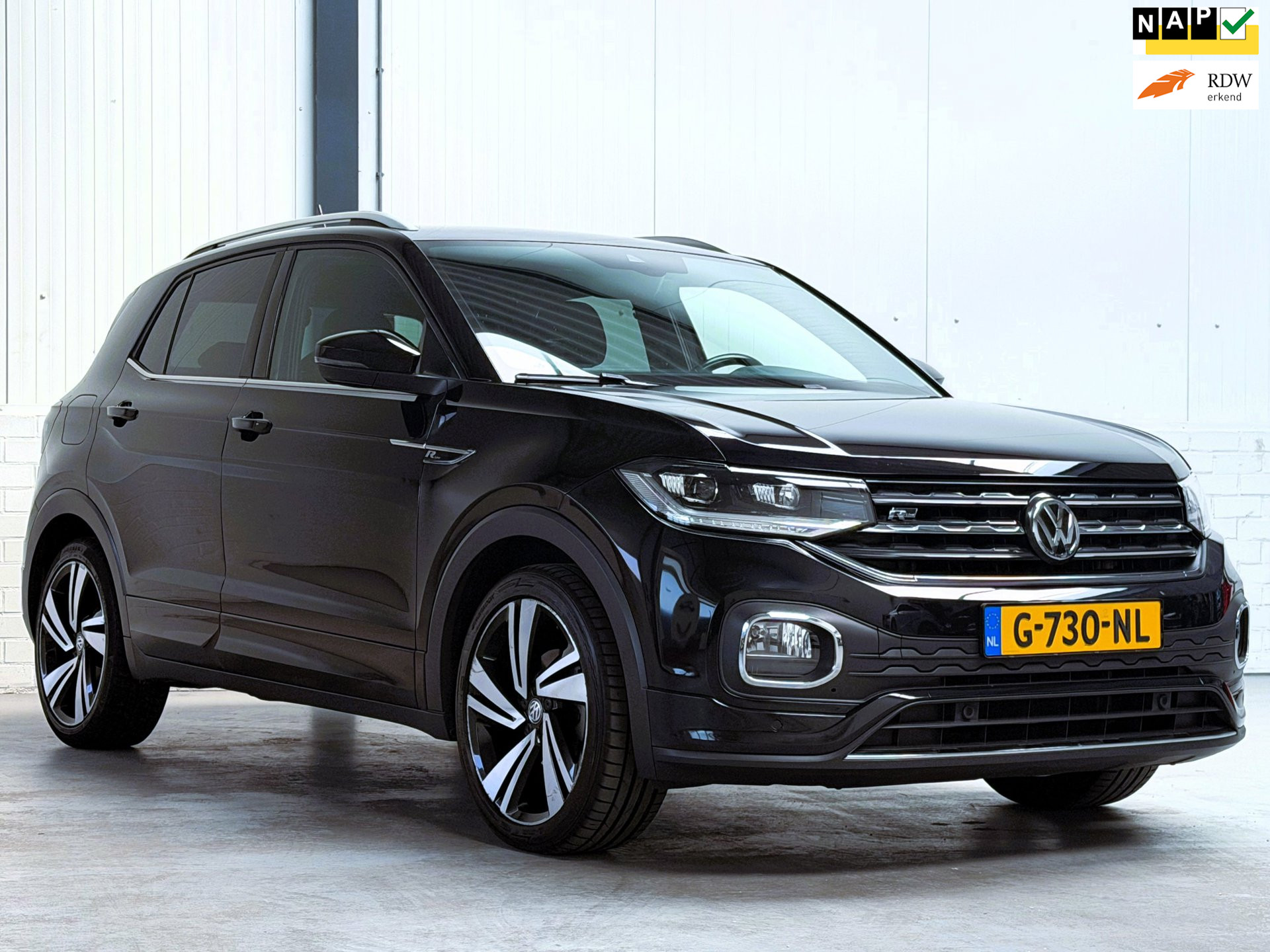 Volkswagen T-cross 1.0 TSI R-Line|Virtual|Keyless|Stoelverwarming|Org NL 2019 - voorkant