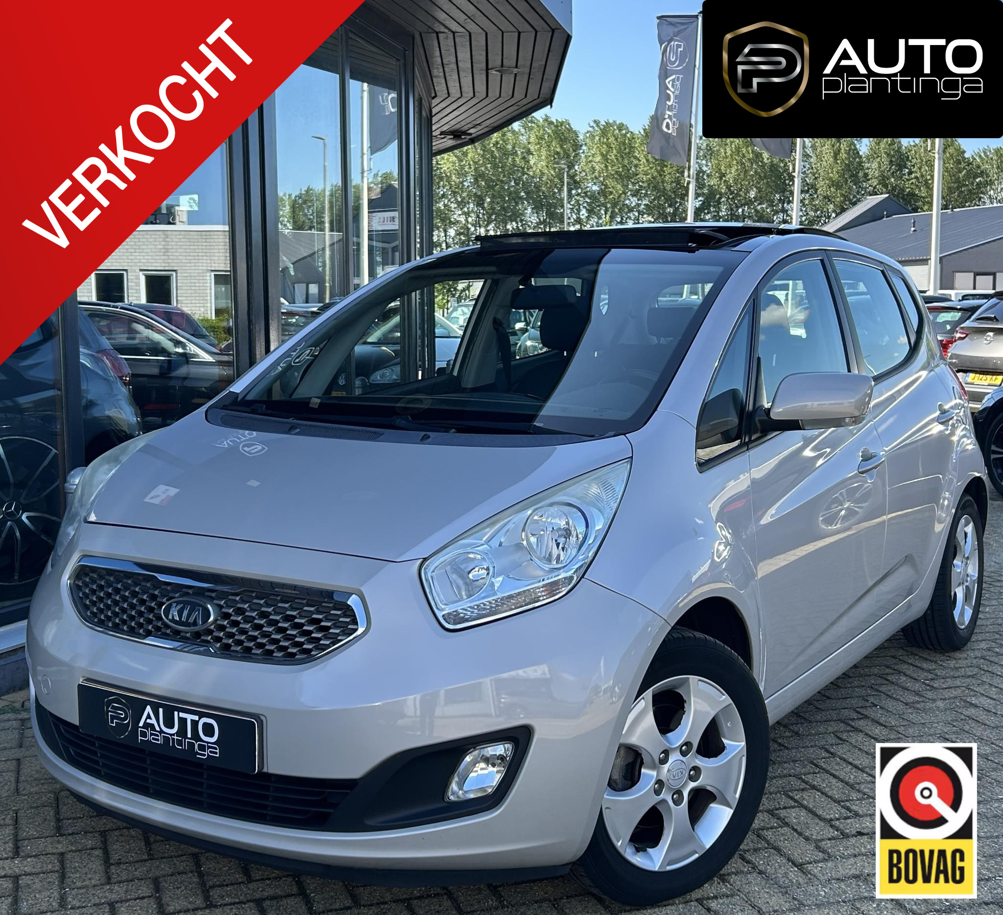 Kia Venga 1.4 CVVT X-ecutive 2010 - voorkant