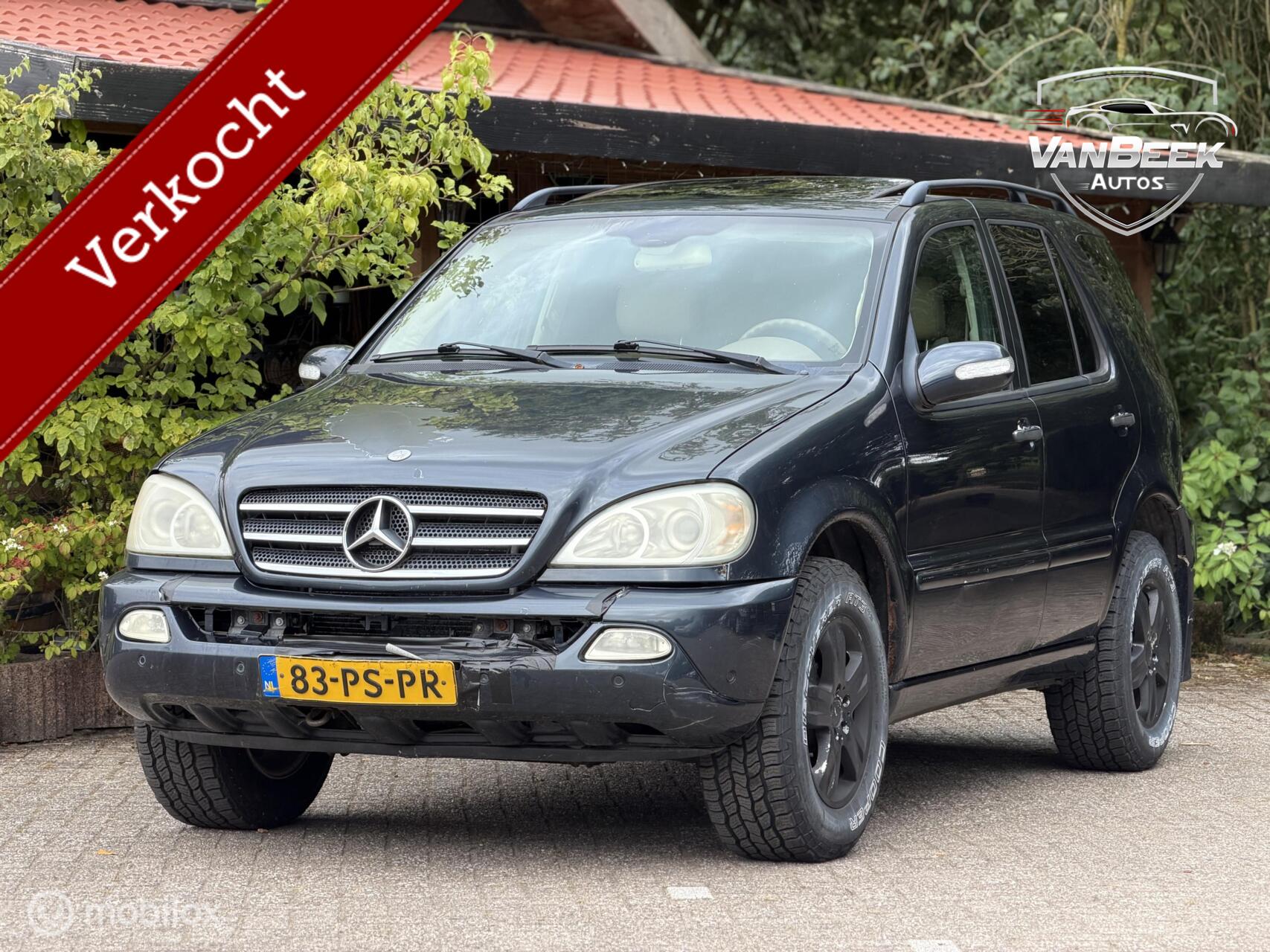 Mercedes-Benz ML 500 500 Apk Pano Amg Pakket 2002 - voorkant