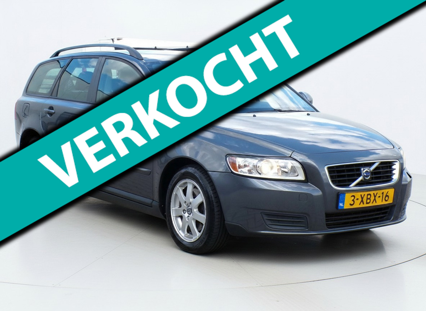 Volvo V50 2.0D Summum|Cruise|Airco|Trekhaak|Nette auto 2010 - voorkant