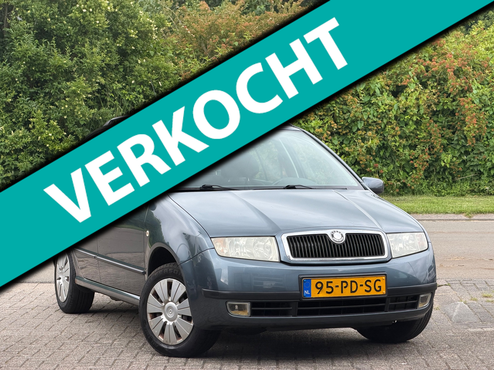 Skoda Fabia 1.4-16V  automaat 2004 - voorkant