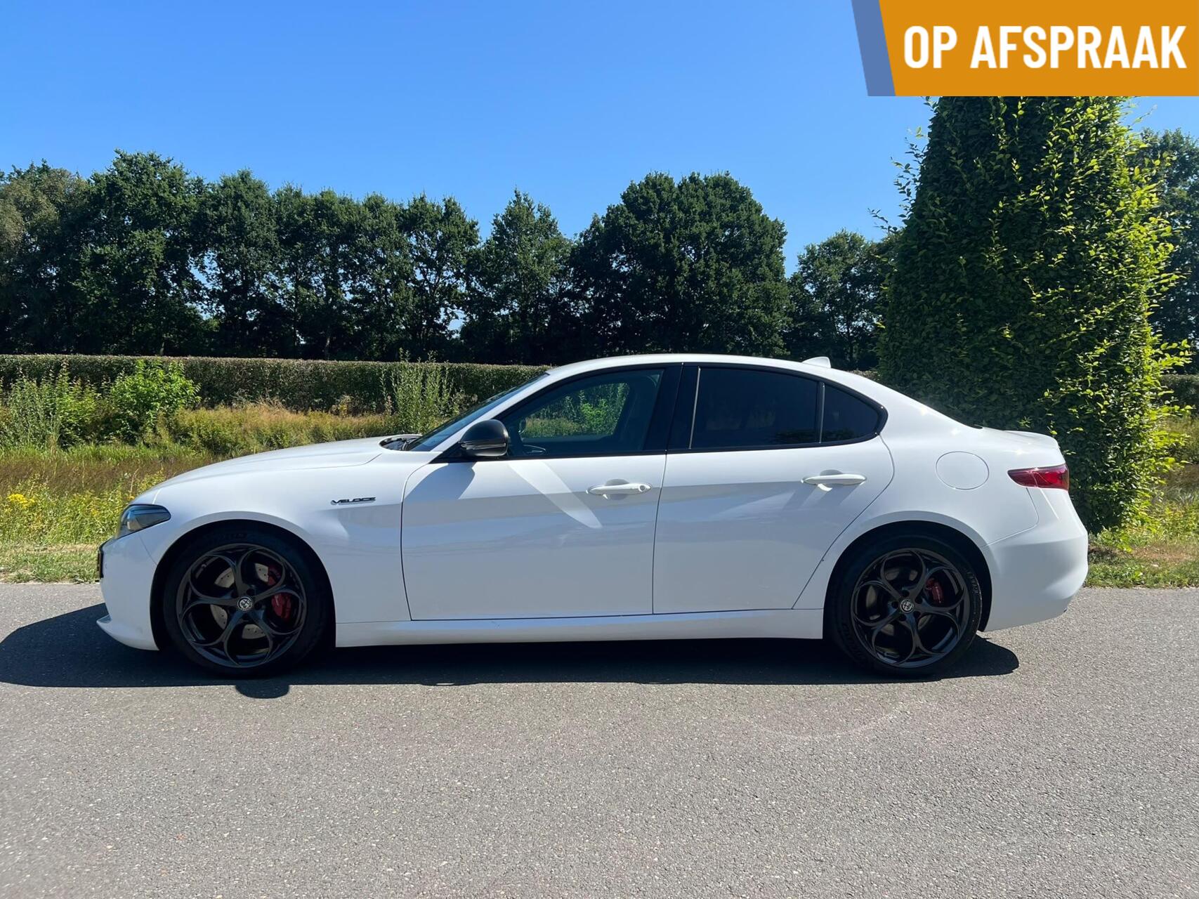 Alfa Romeo Giulia 2.0T Q4 Veloce, 65dkm, 320pk, Squadra 2017 - voorkant