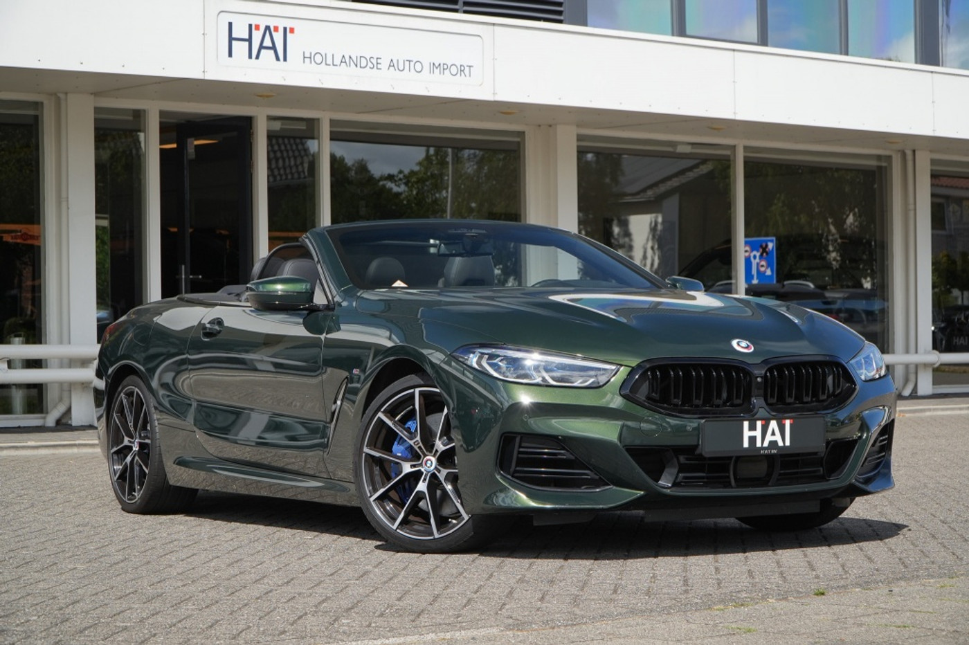 BMW 840i xDrive 840i X Drive I M-sport I ACC I Sanremo groen 2022 - voorkant