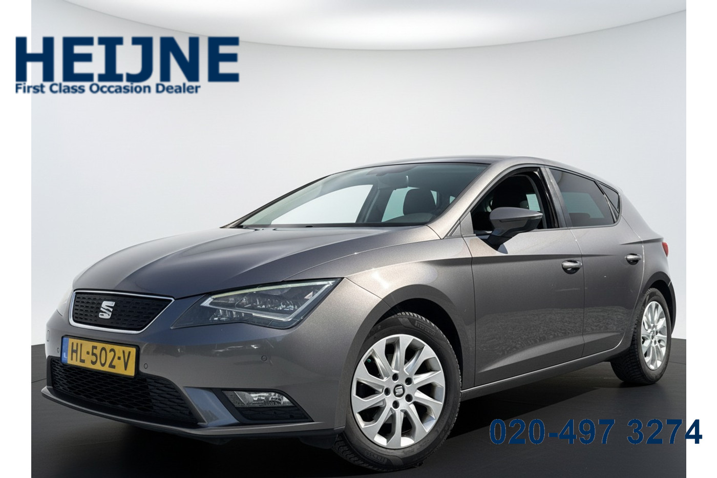 Seat Leon 115PK TSI STYLE CONNECT 2016 - voorkant