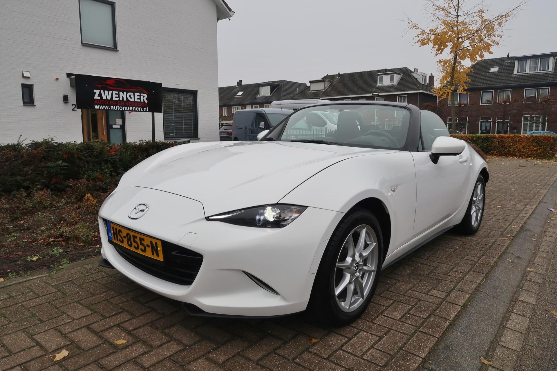 Mazda Mazda Mx-5 1.5 SkyActiv-G 131 TS 1EIGENAAR|AIRCO|CRUISECONTROL|BLUETOOTH|XENON-LED|ORIGINEEL NEDERLANDS 2015 - voorkant