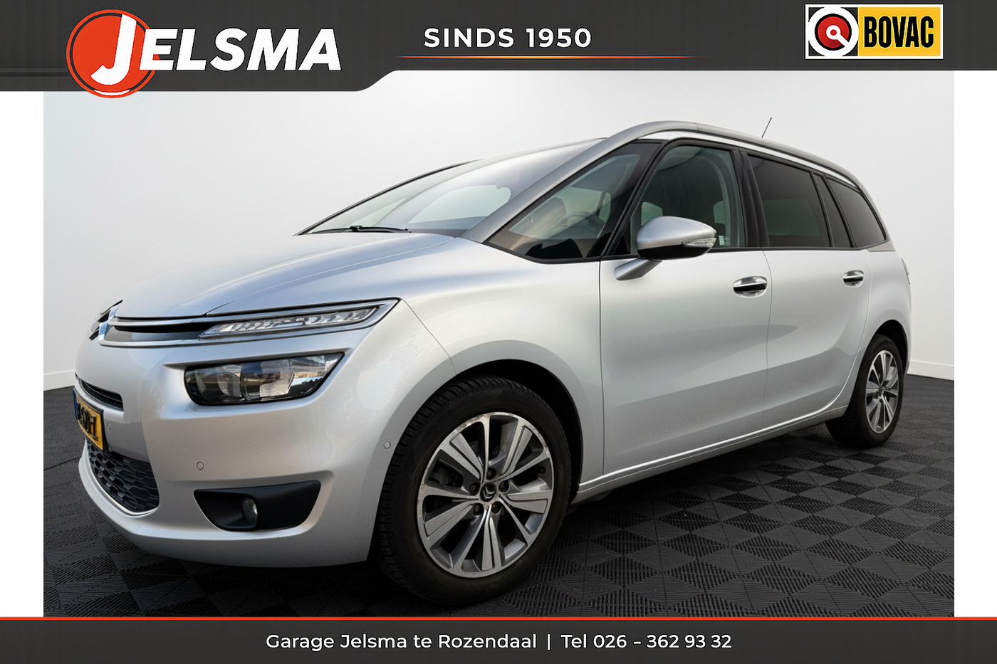 Citroen C4 Picasso 130pk PT Business 7p., 2016 - voorkant