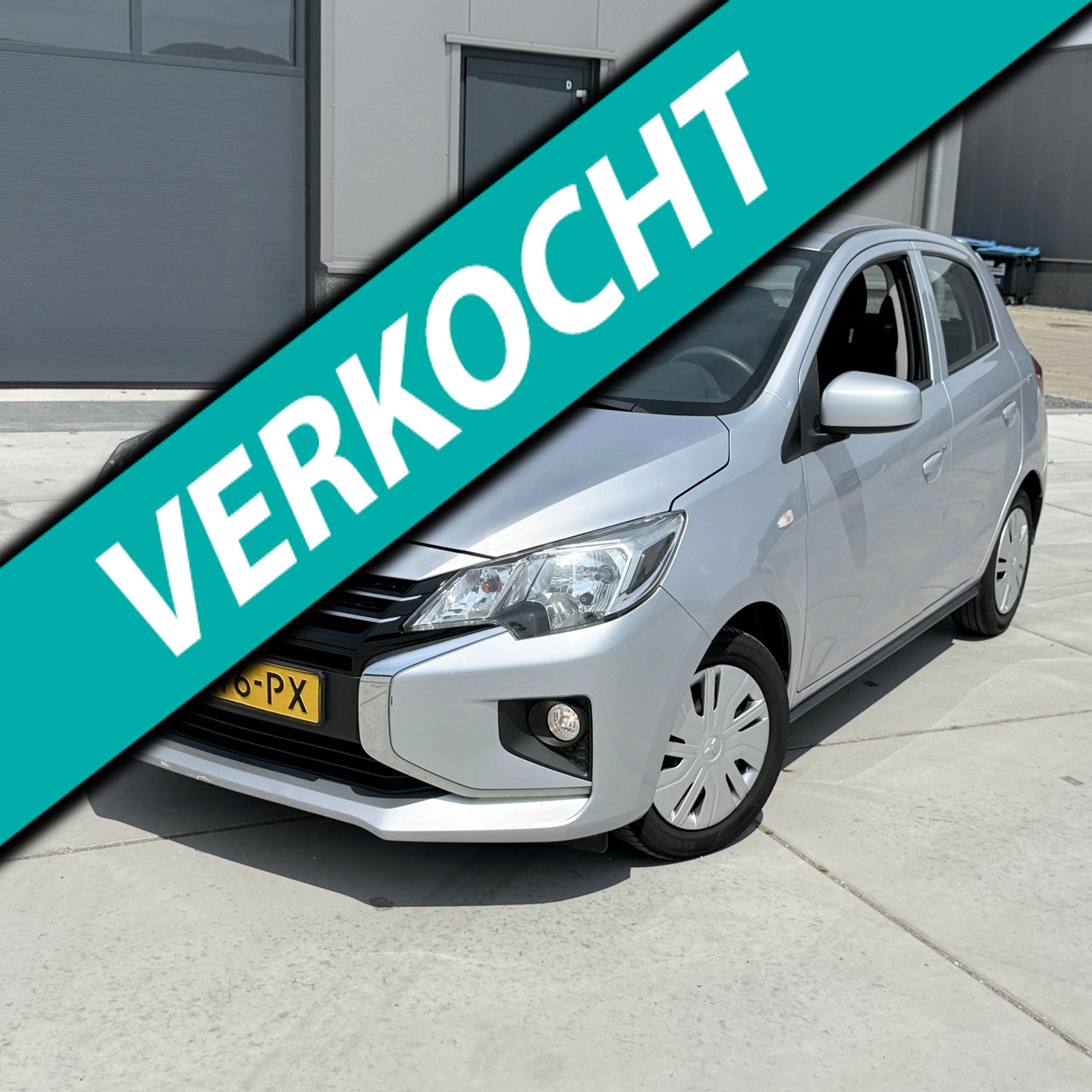 Mitsubishi Mitsubishi Space Star 1.2 Cool+ 1e eigenaar CARPLAY parkeersensor 2021 - voorkant