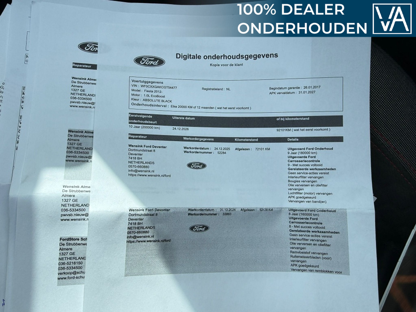 Foto van Ford Fiesta