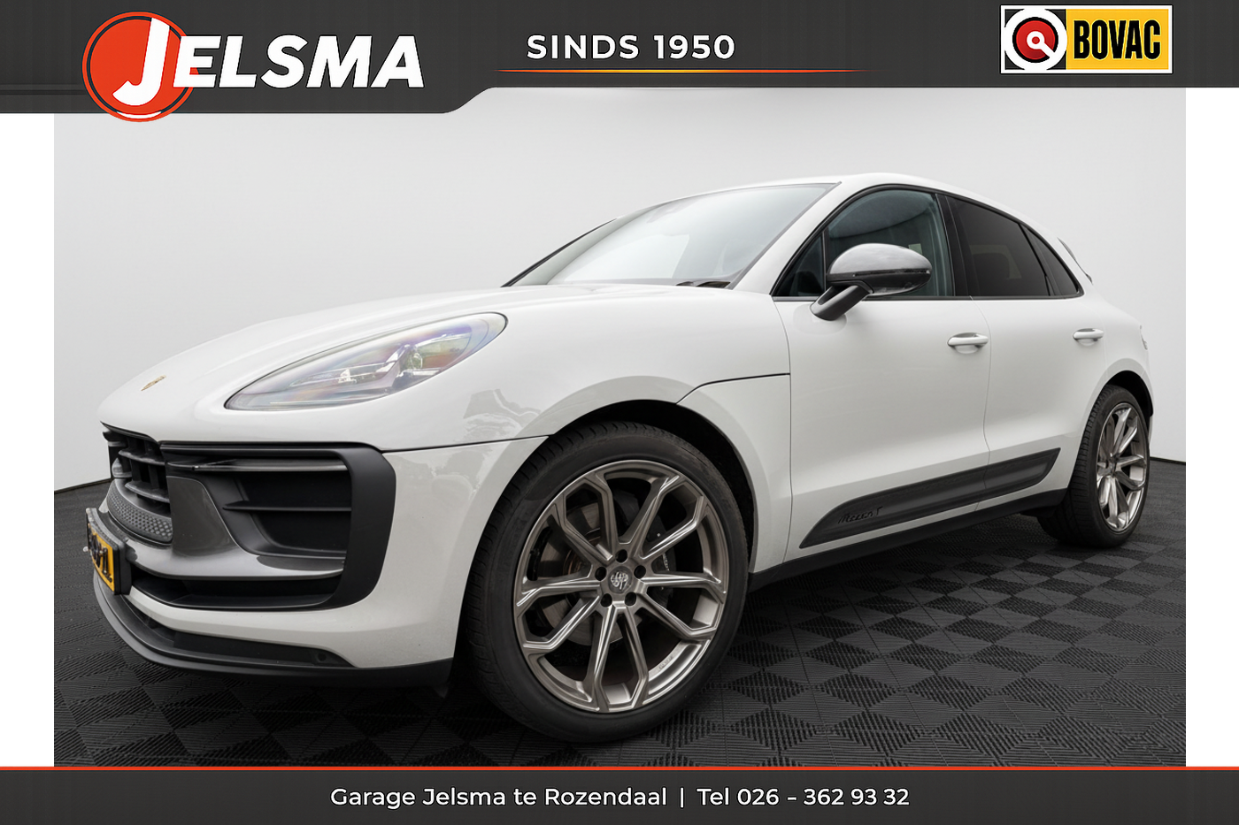 Porsche Macan T 2.0 T 265pk, 2022 - voorkant