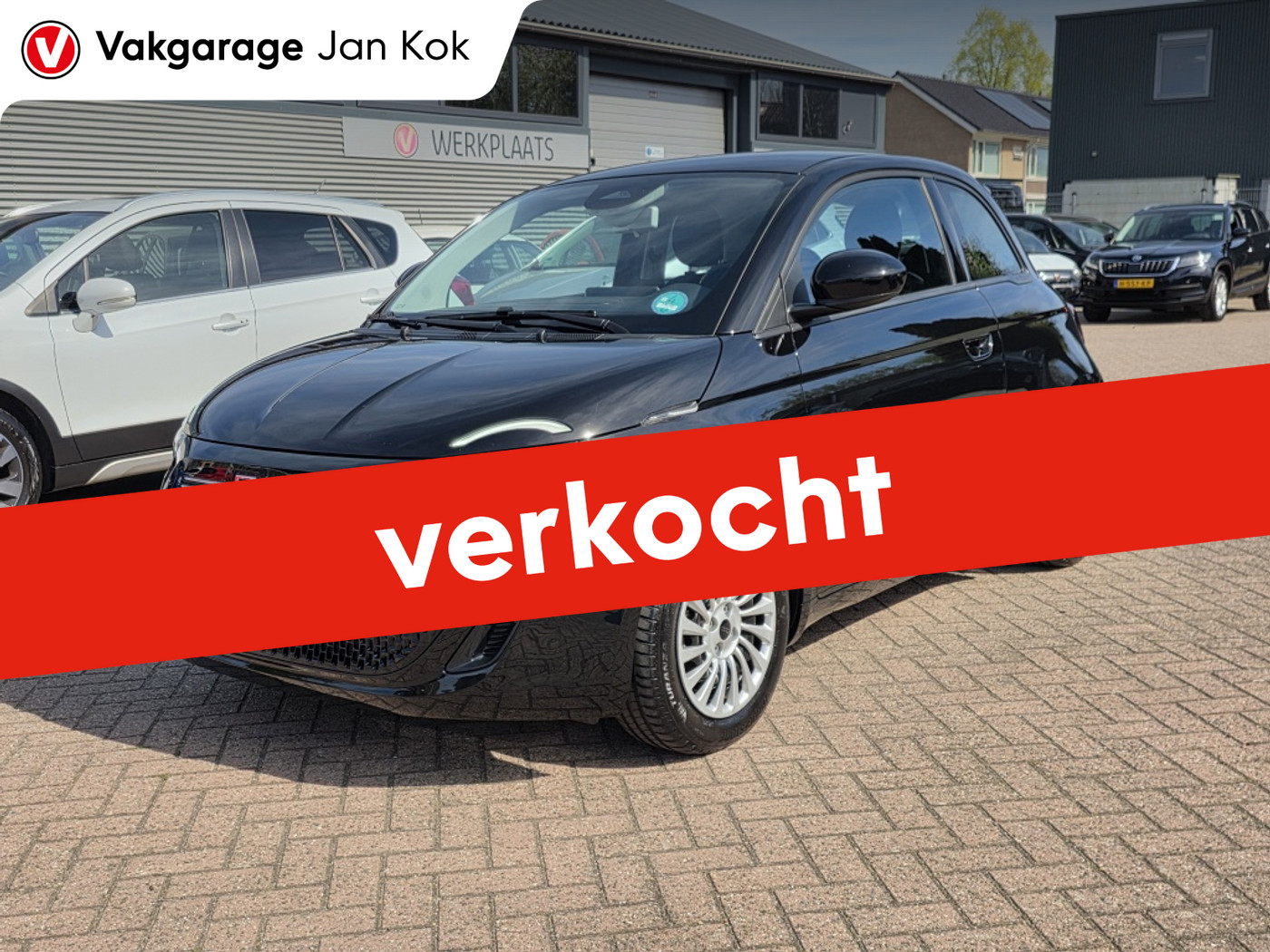 Fiat 500 Urban 42 kWh apple carplay/andriod 2023 - voorkant