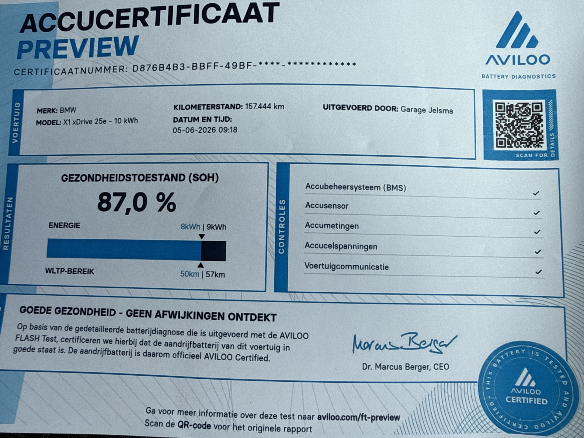 Foto van BMW X1 Xdrive25e