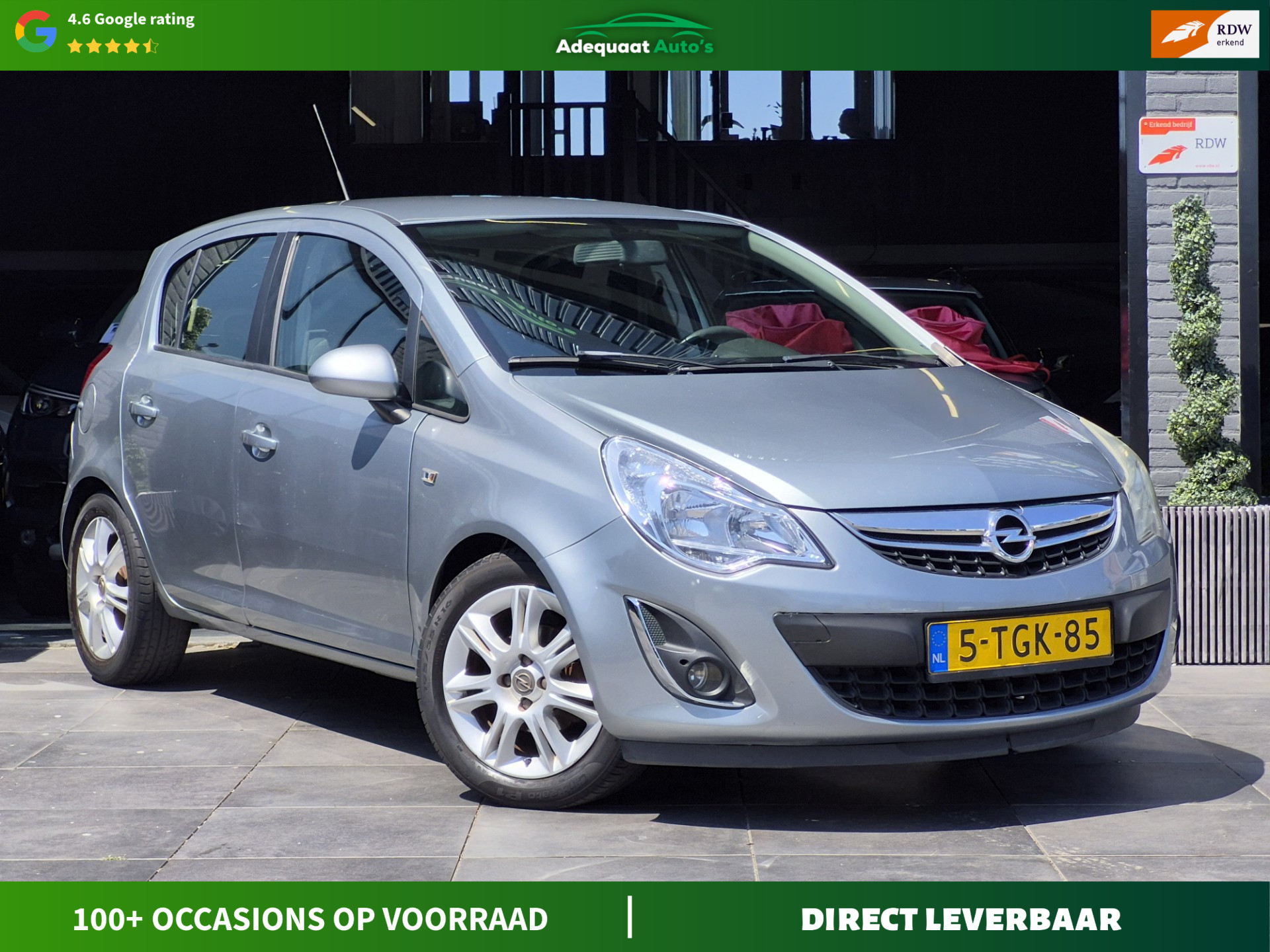 Opel Corsa 1.2-16V Cosmo|Cruise|El.Ramen|Airco|APK 2011 - voorkant