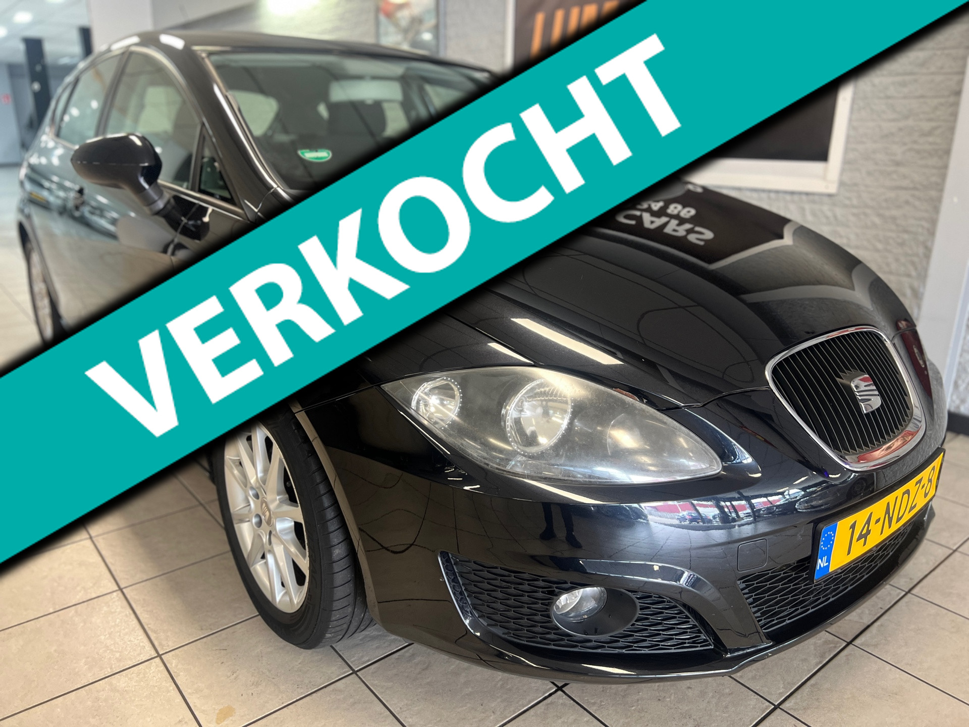 Seat Leon 1.4 TSI Sport | Nieuwe APK | Cruise | Airco |125pk 2009 - voorkant