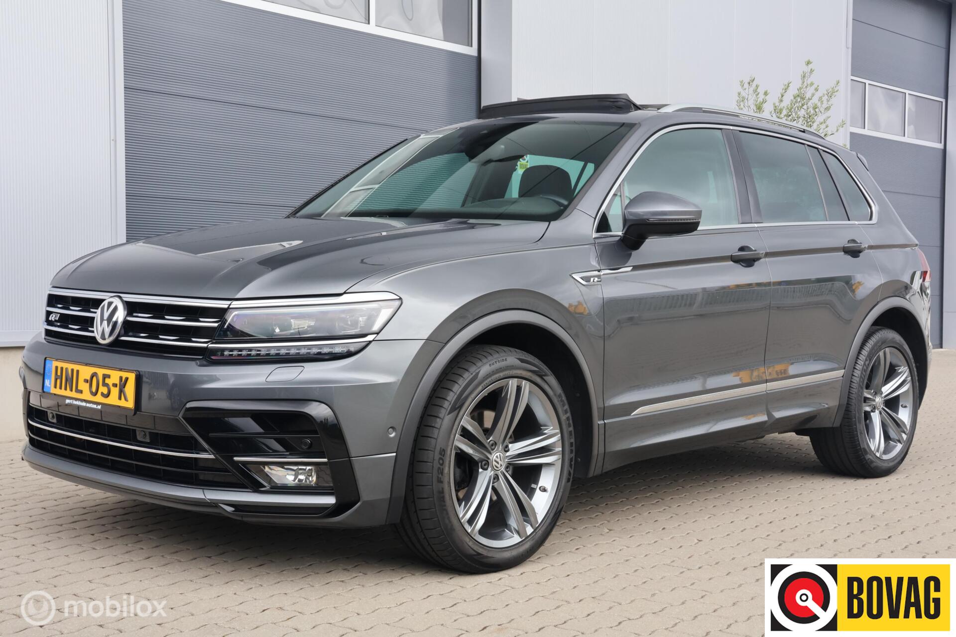 Volkswagen Tiguan I Leder  I Panodak I LED I R line I 2018 - voorkant