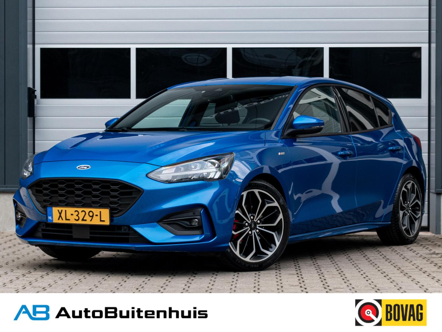 Ford Focus 1.0 EcoBoost ST Line|1e Eigenaar|WINTERPACK|ADAPT. CRUISE|B&O|CAMERA 2019 - voorkant