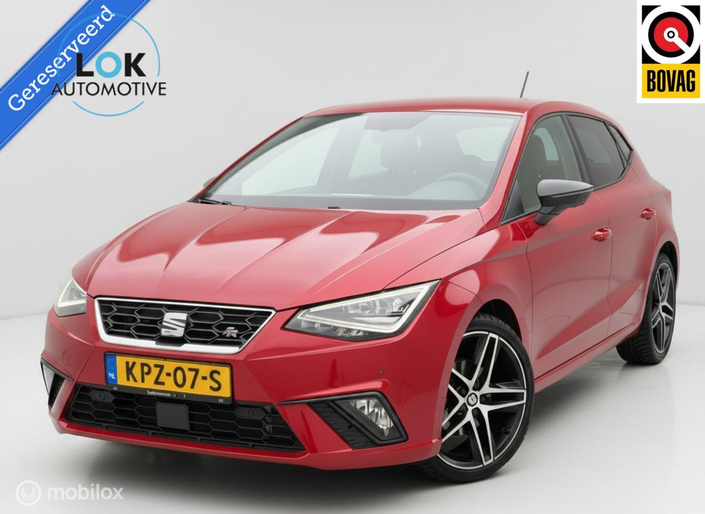 Seat Ibiza 1.0 TSI FR LED|VIRTUAL|ALCANTARA|AUTOMAAT|STOELVERW 2020 - voorkant