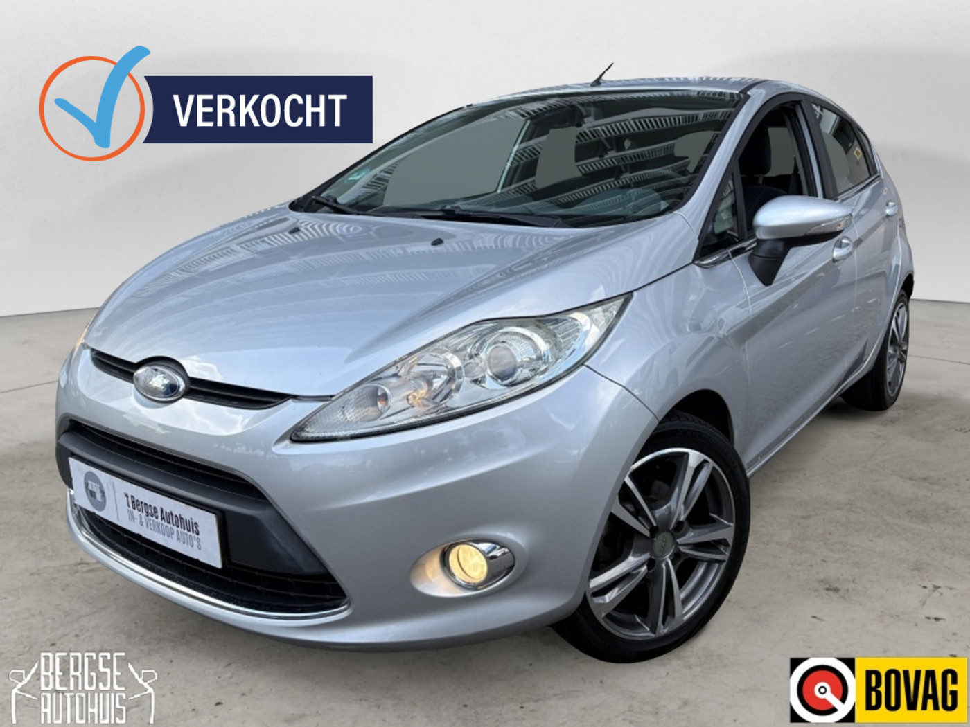 Ford Fiesta 1.25 Titanium Cruise Clima Trekhaak Pdc 2010 - voorkant