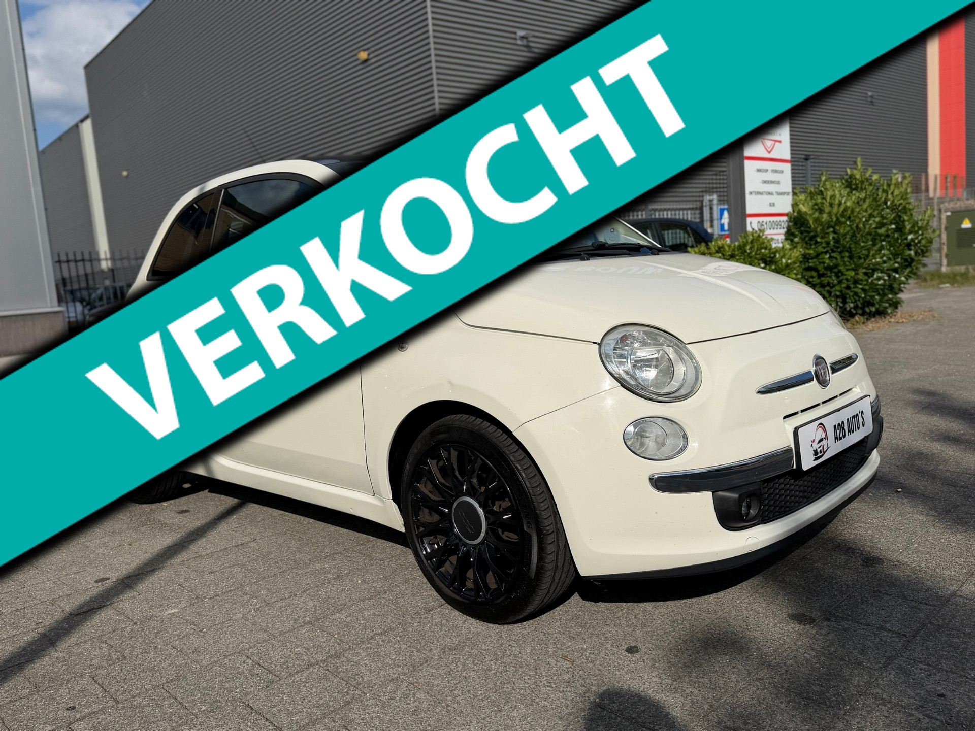 Fiat Fiat 500 1.2 Pop|NAP|Dak|JBL speaker|APK 2027 2009 - voorkant