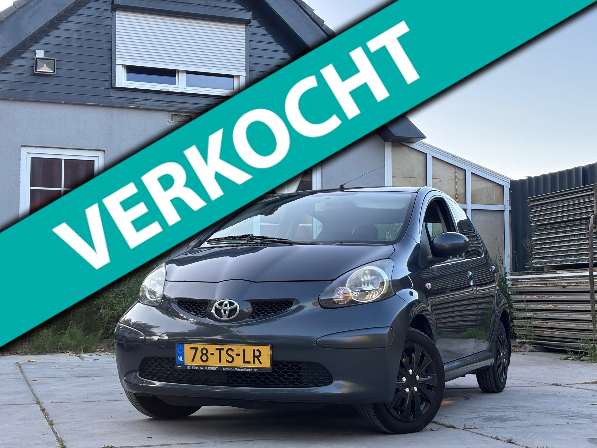 Toyota Toyota Aygo 1.0-12V + | NAP | 5-drs | El. Ramen | Rijklaar! 2007 - voorkant