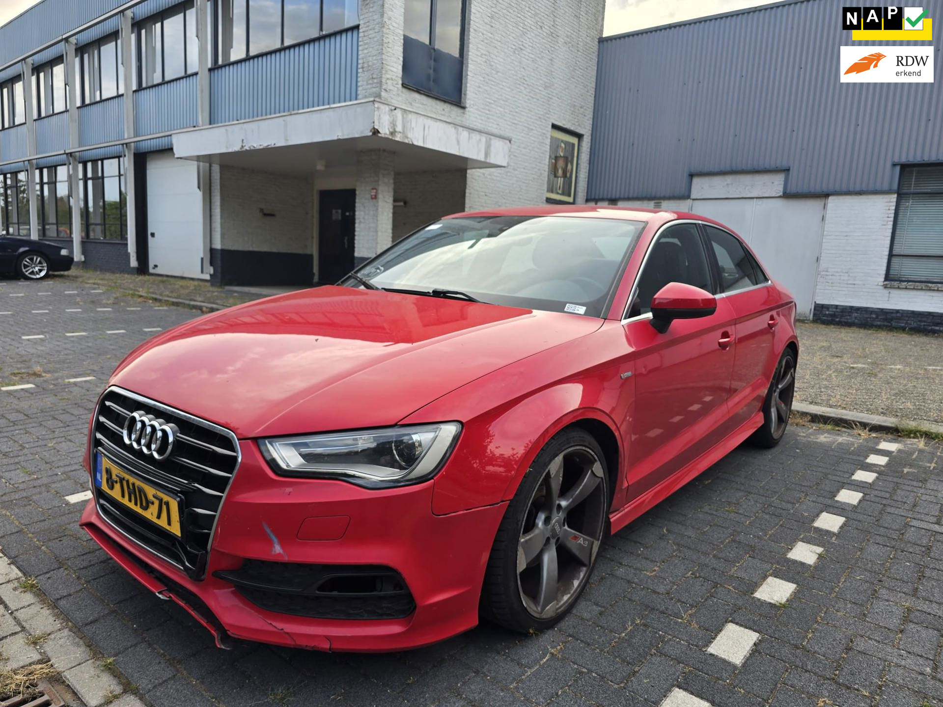 Audi A3 Limousine 1.4 TFSI CoD Ambition Pro Line S Opknapper 2014 - voorkant