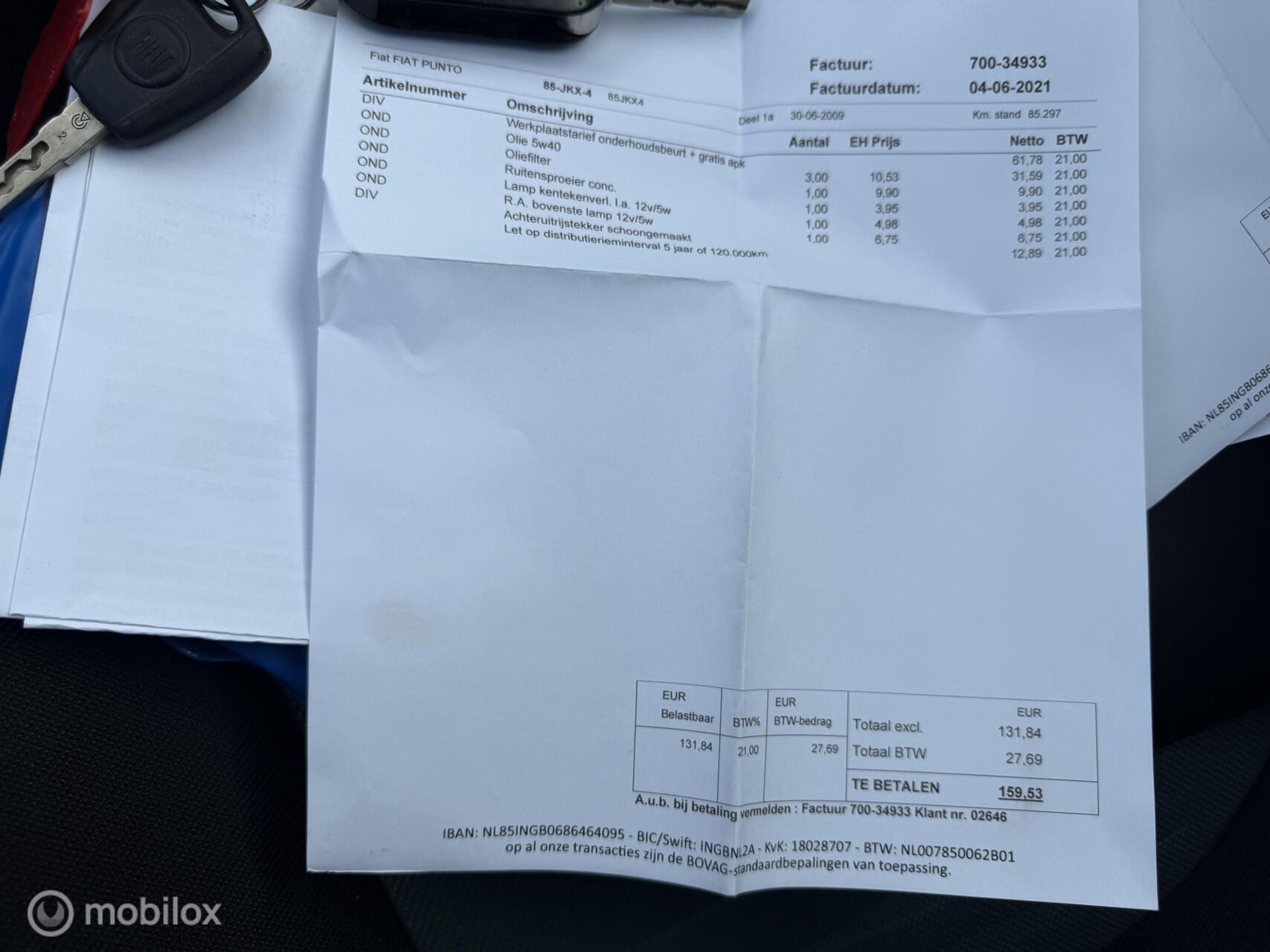 Foto van Fiat Fiat Punto